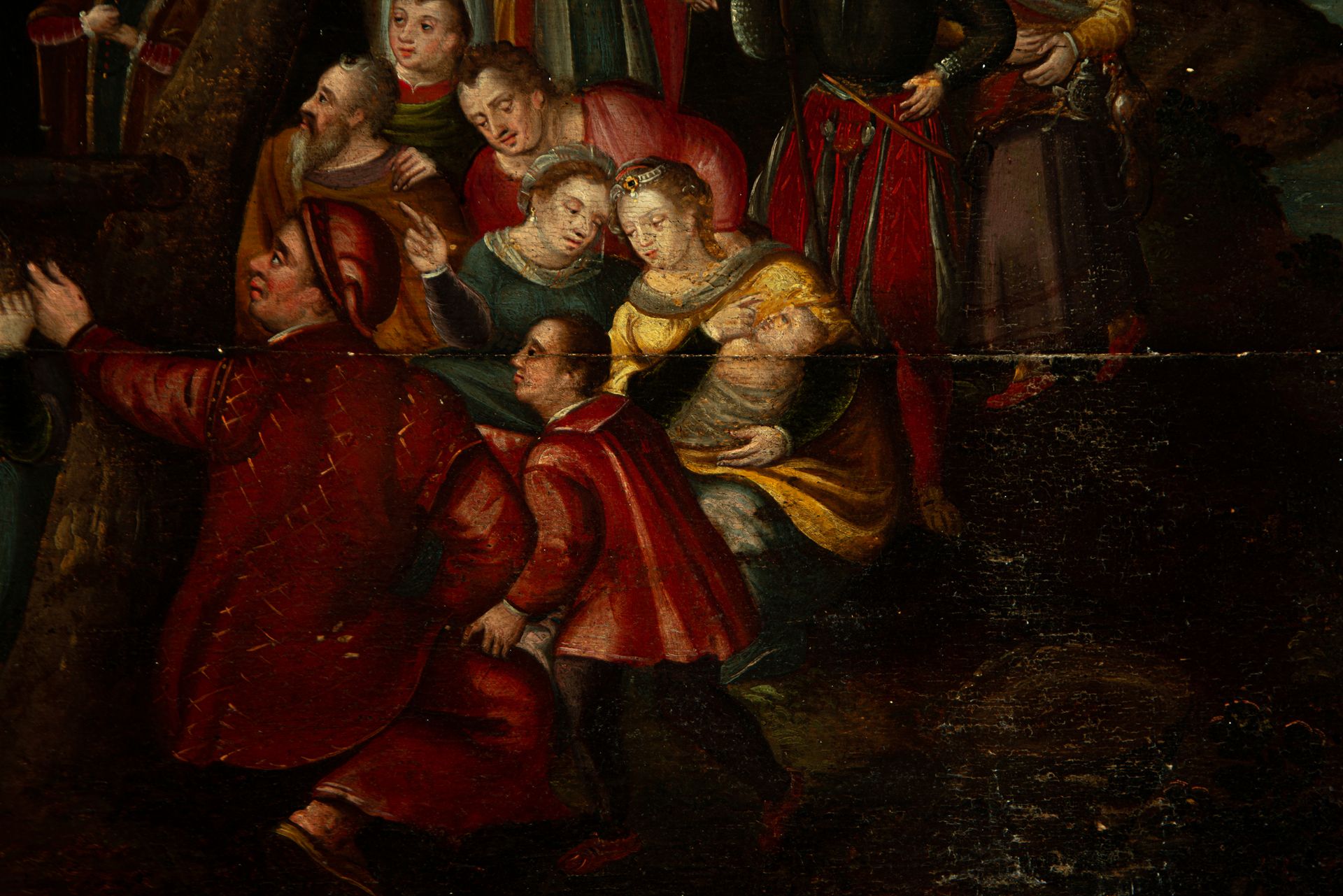 "Christ Blessing the Children", Italo-Flemish school of the 16th century - Bild 4 aus 11