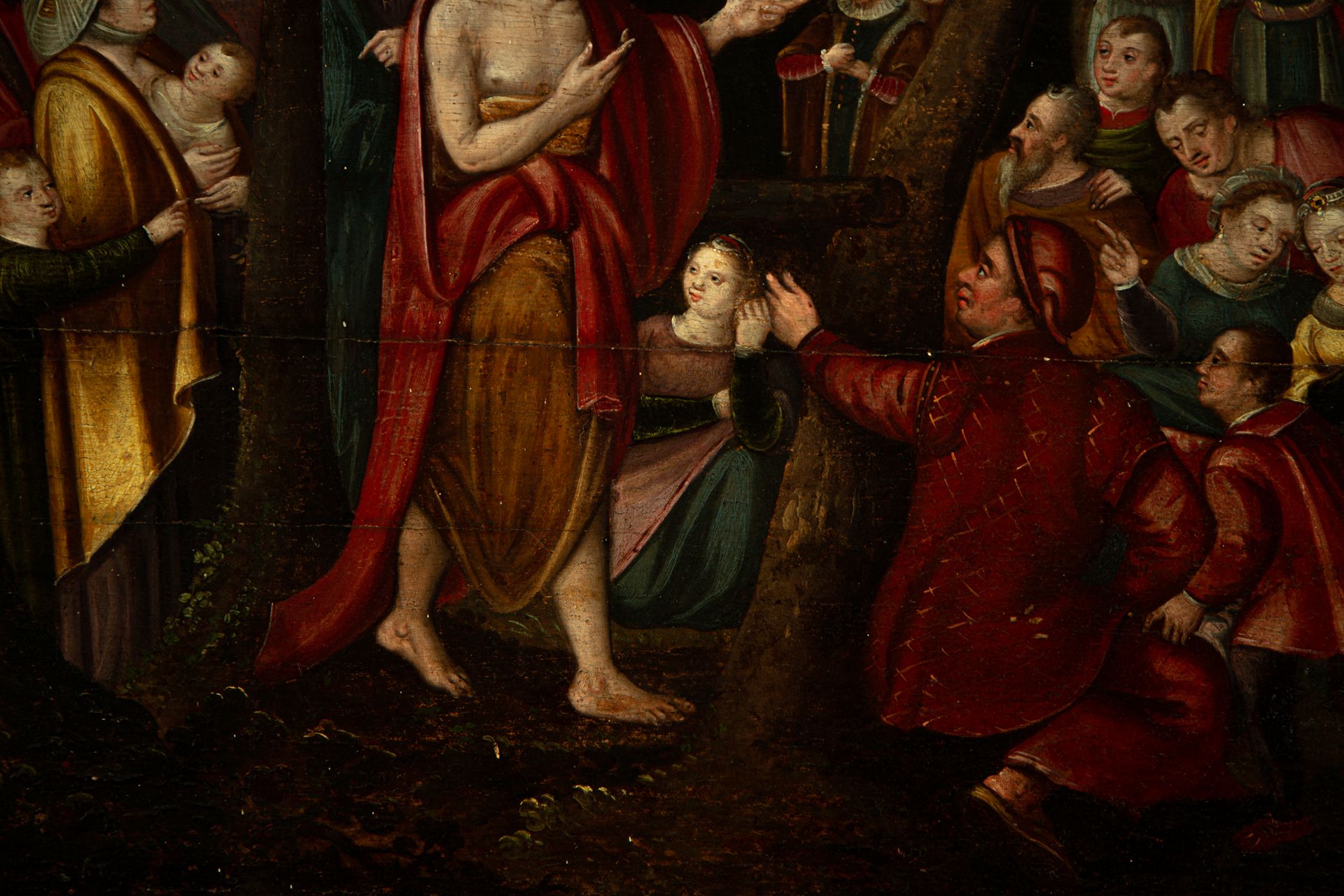 "Christ Blessing the Children", Italo-Flemish school of the 16th century - Bild 5 aus 11