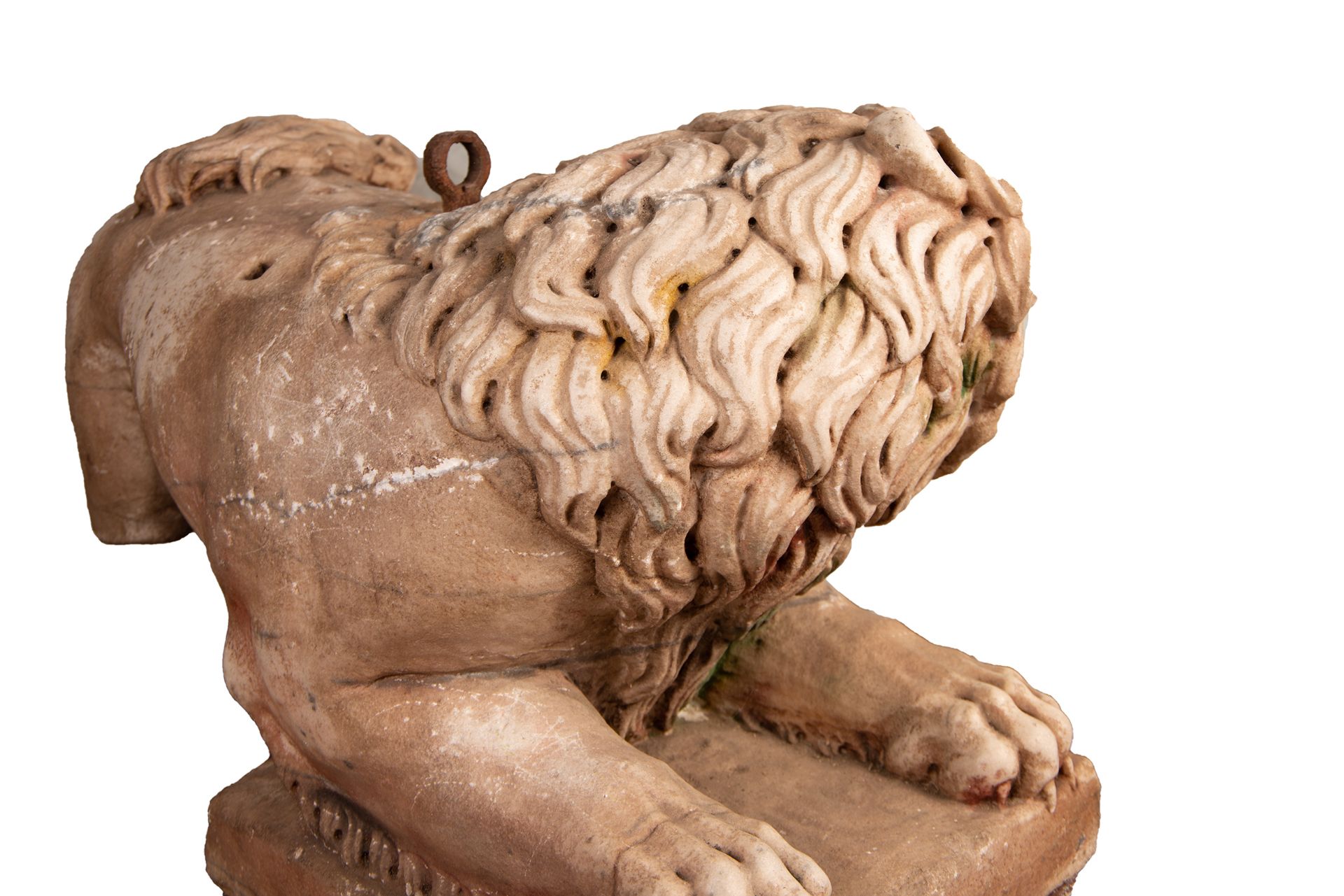 Exceptional Lion sculpture in Marble, Spain or Italy, 15th - 16th century - Bild 6 aus 13