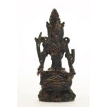 Rare bronze figure from Mahakala, Indonesia, 19th century