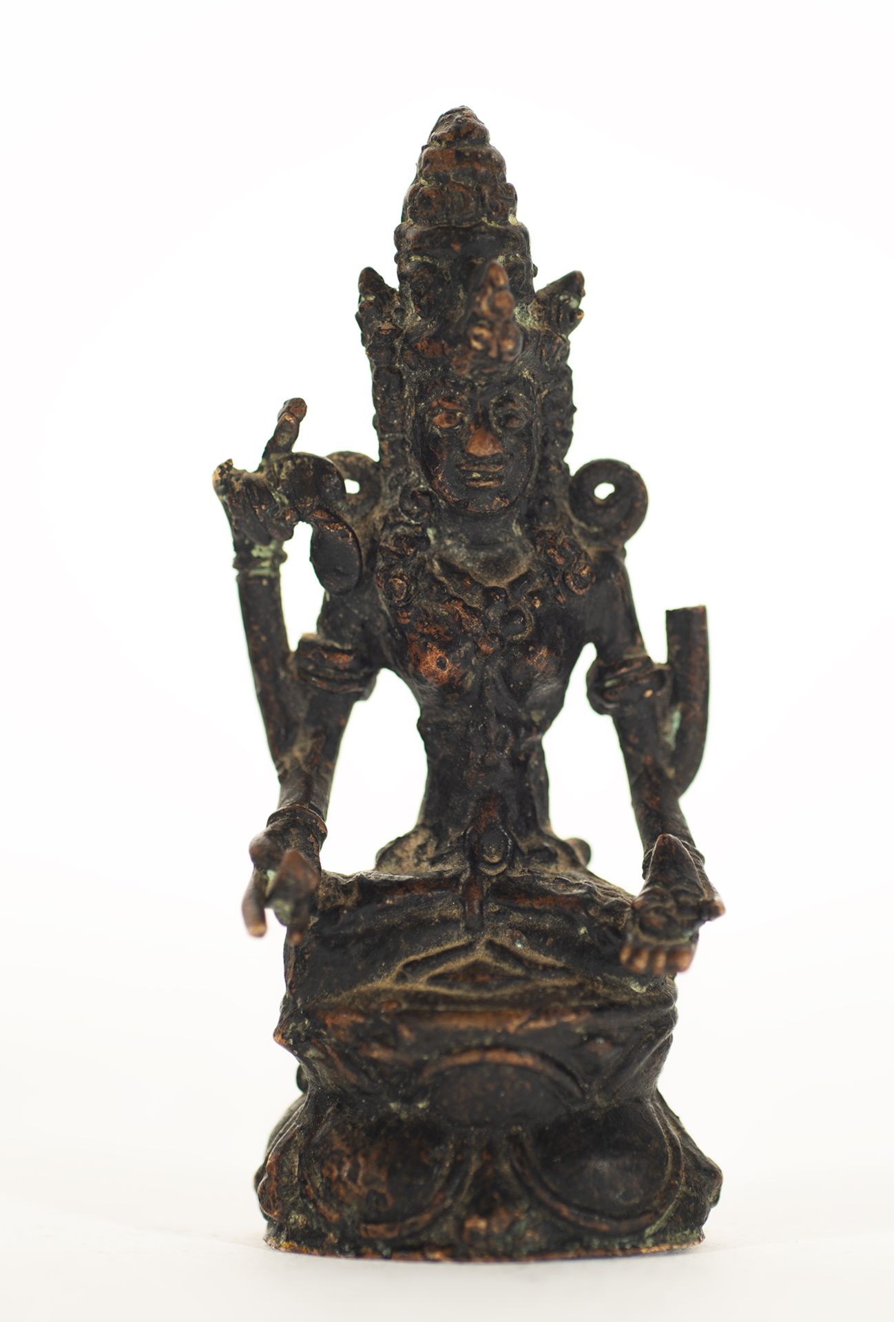 Rare bronze figure from Mahakala, Indonesia, 19th century