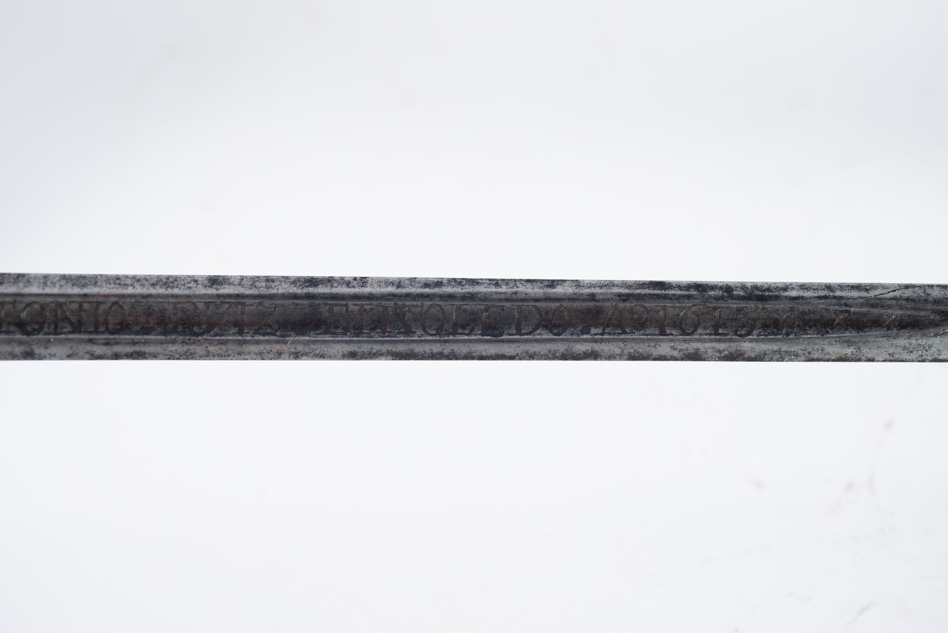 Spanish Toledo cup sword by Antonio Ruiz Toledo, 17th century - Image 8 of 17