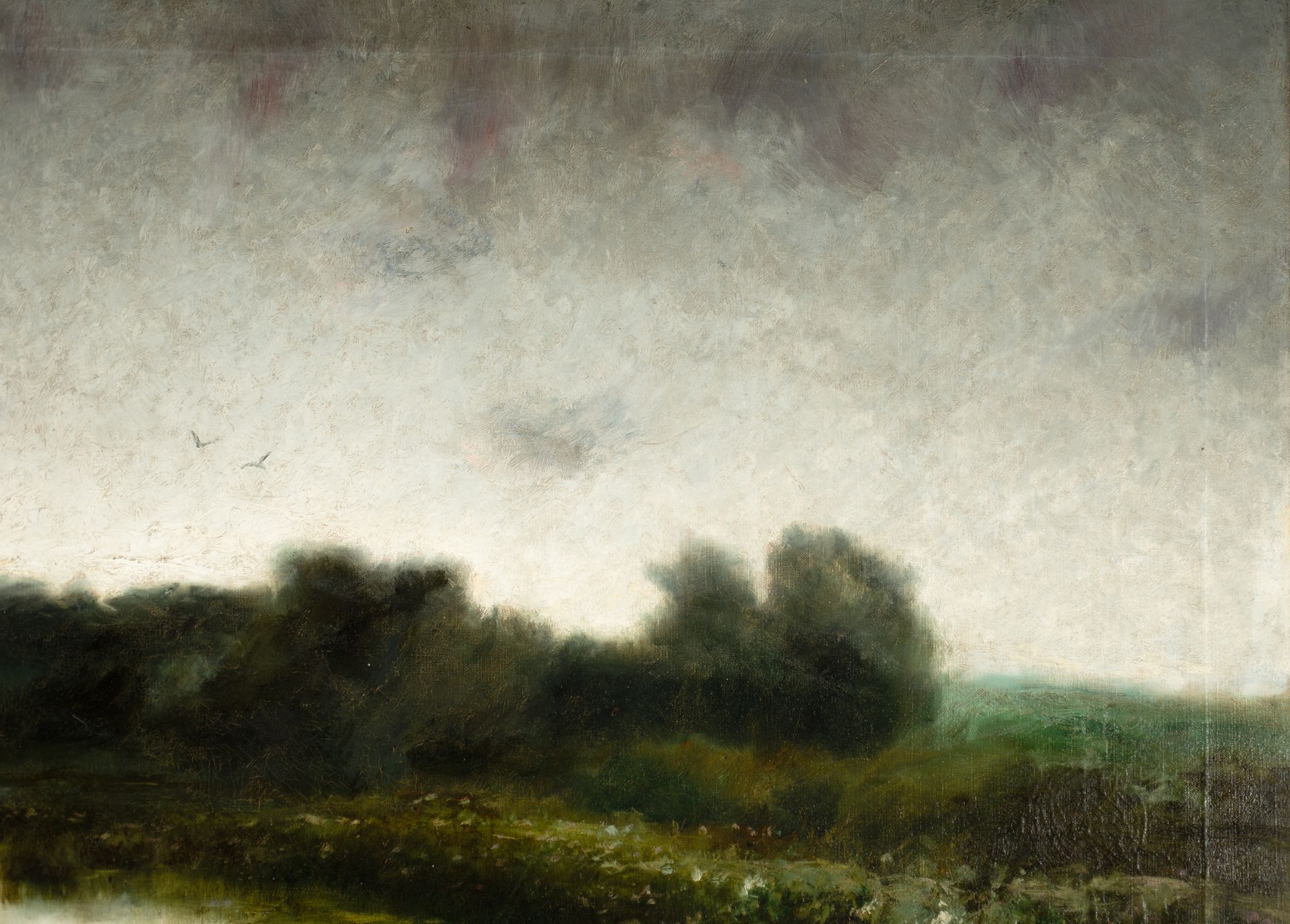 "Landscape", Modest Urgell (Barcelona, ​​June 13, 1839 - April 3, 1919) - Image 3 of 9