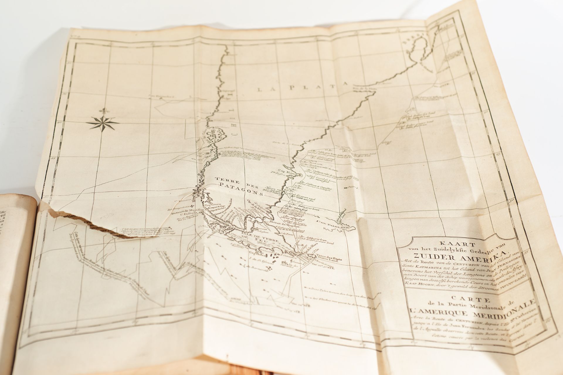 Lord Anson's Voyage Around the World, translated from English, edited 1749 - Image 5 of 12