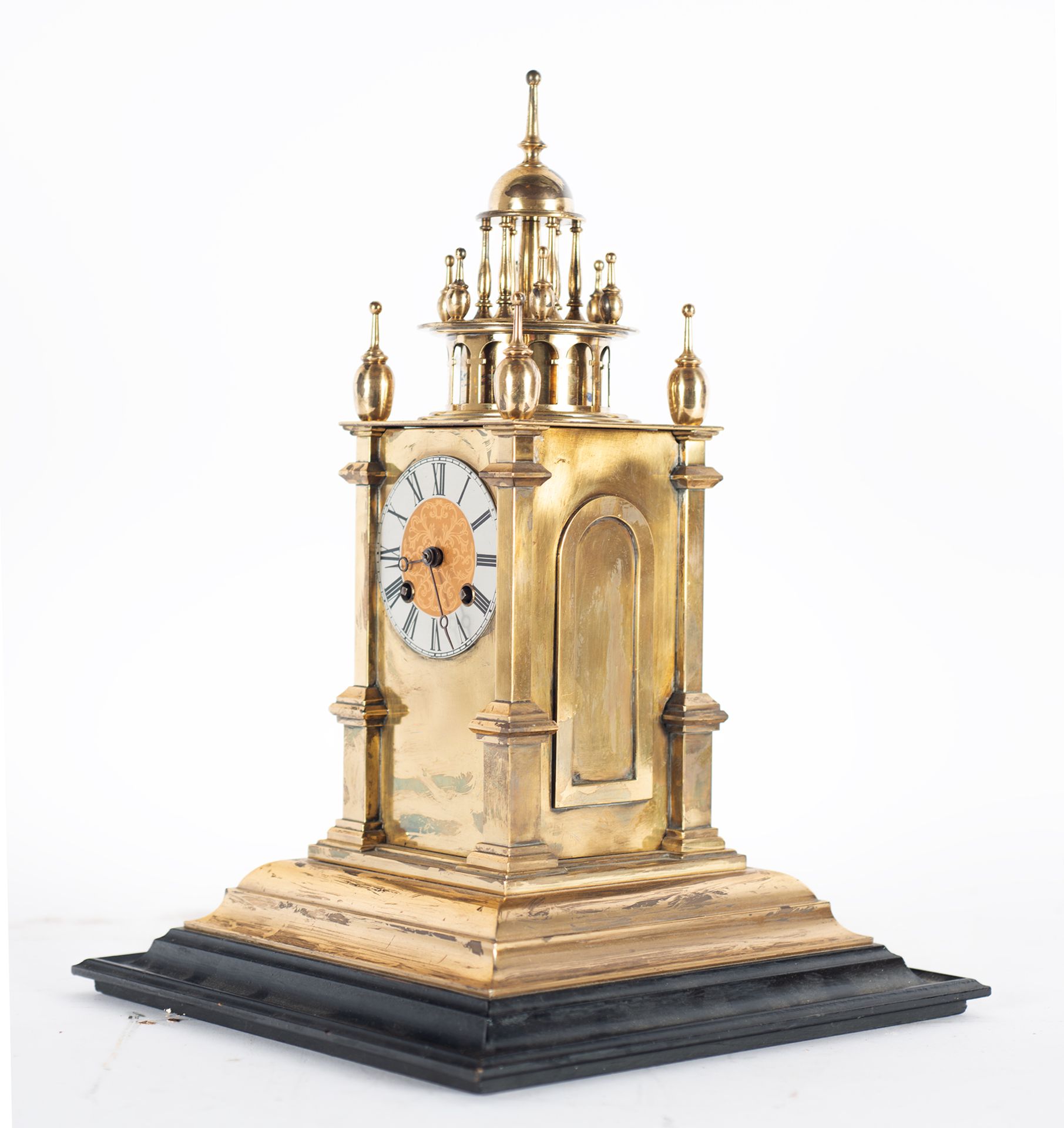 Nuremberg-type cathedral clock, 19th century - Image 2 of 5