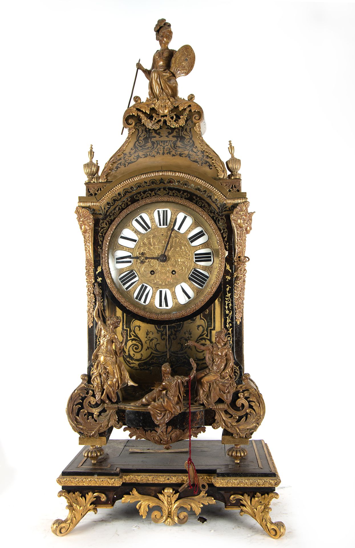 Louis XIV style Boulle clock, France, 19th century