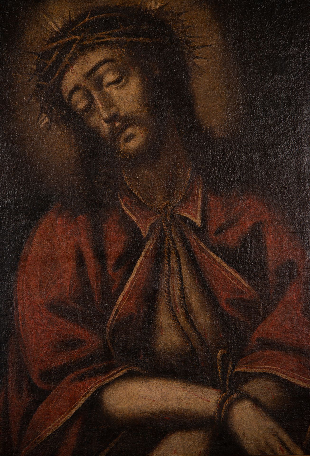 Christ the Nazarene, probably Novohispanic school of the 16th - 17th centuries - Image 2 of 6