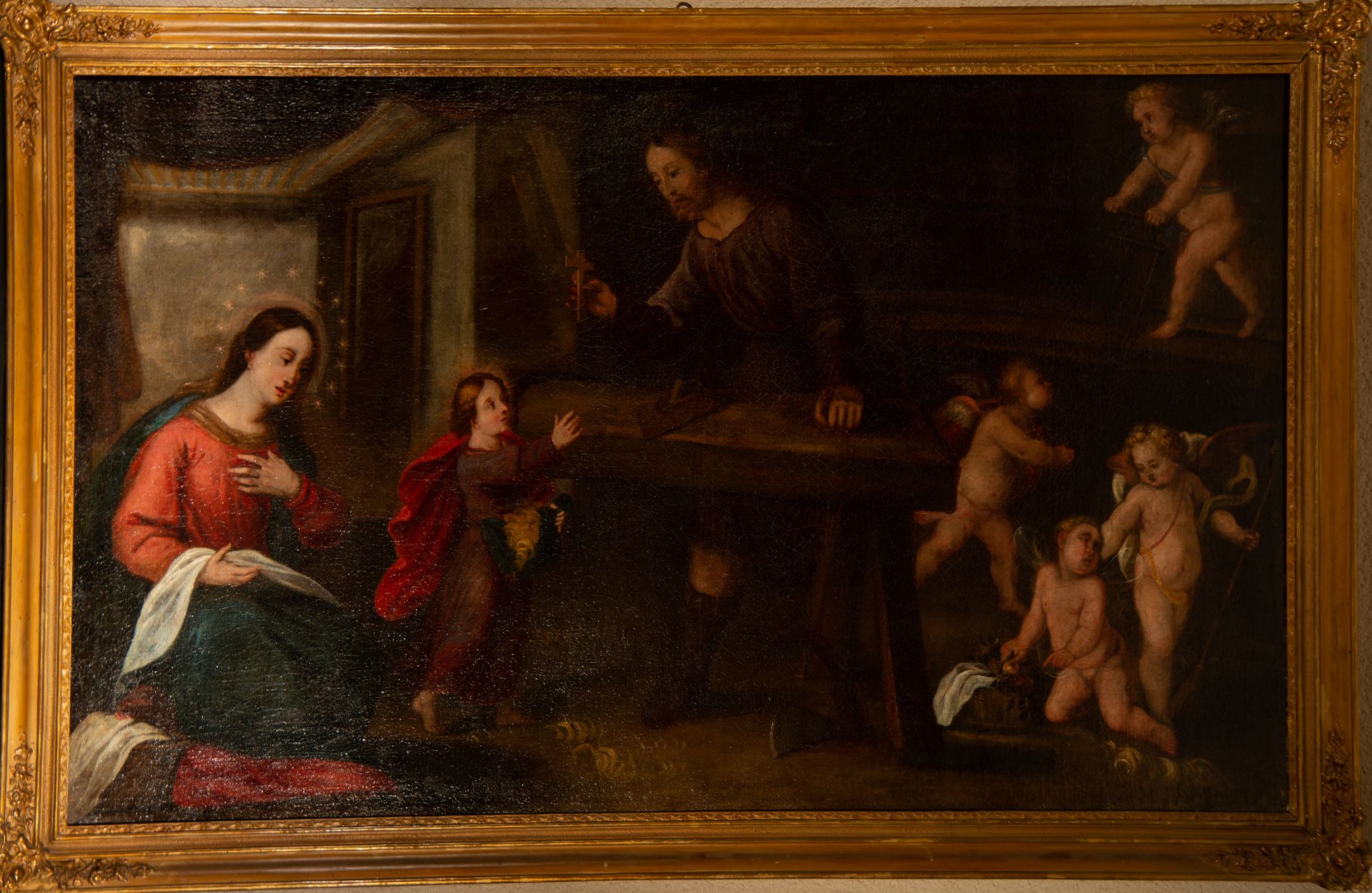 Holy Family, Spanish School of the 17th century