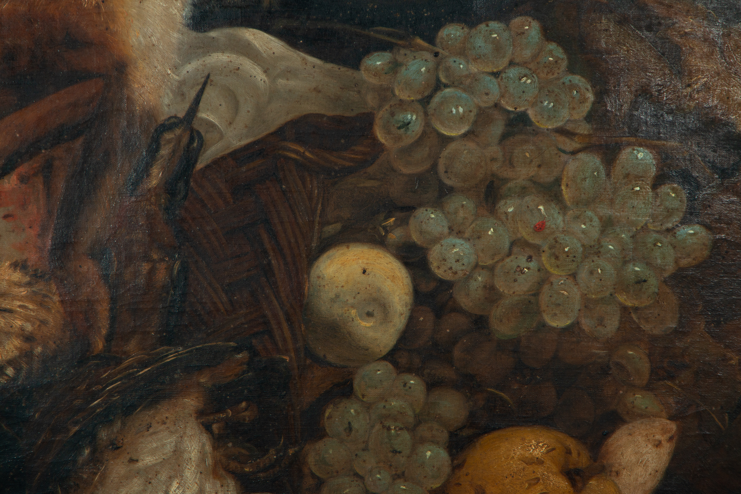 Hunting still life, 19th century Spanish school - Image 4 of 7