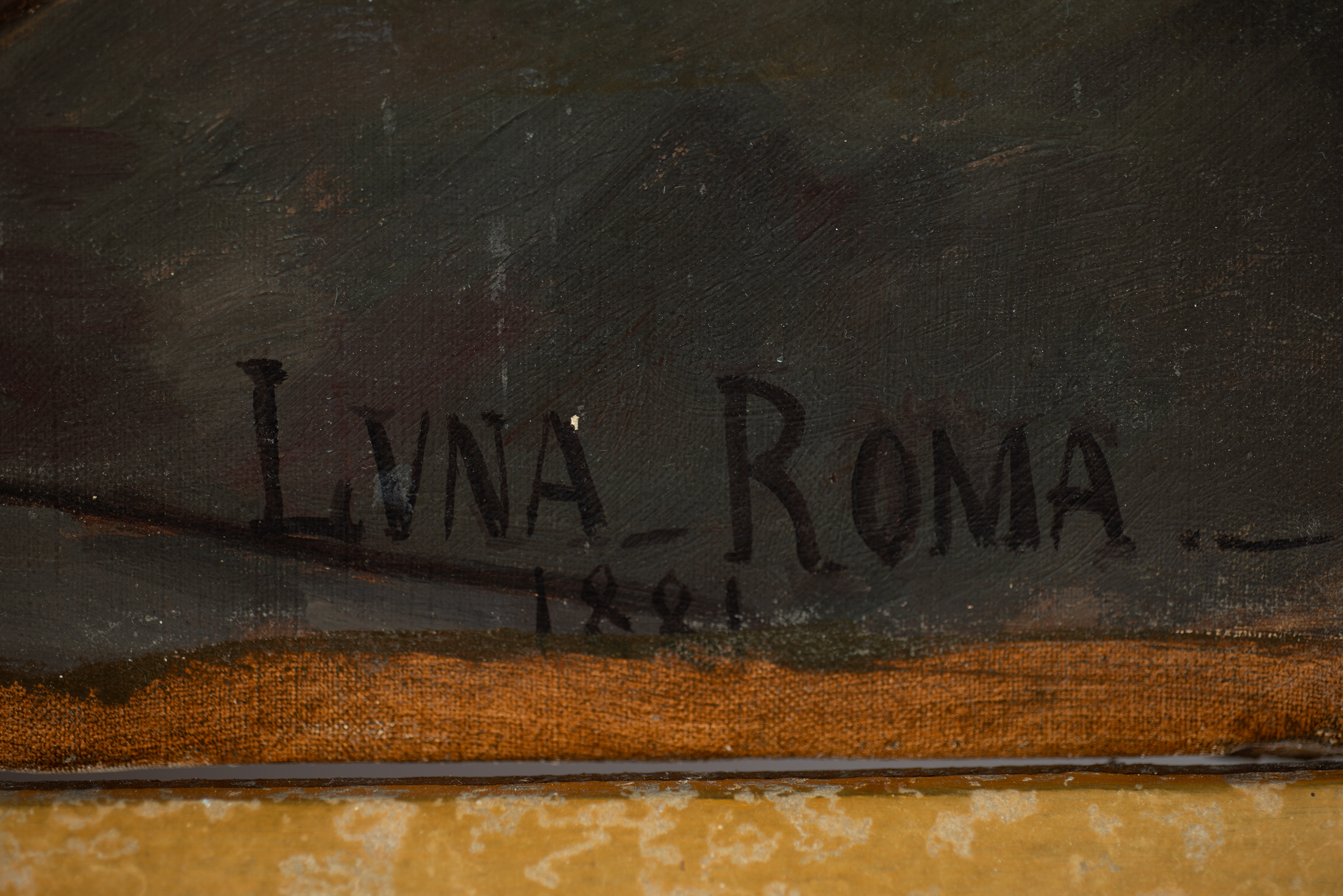 Juan Luna y Novicio (1857-1899), Boceto for "Spoliarium", Signed and Dated 1881 - Image 16 of 18