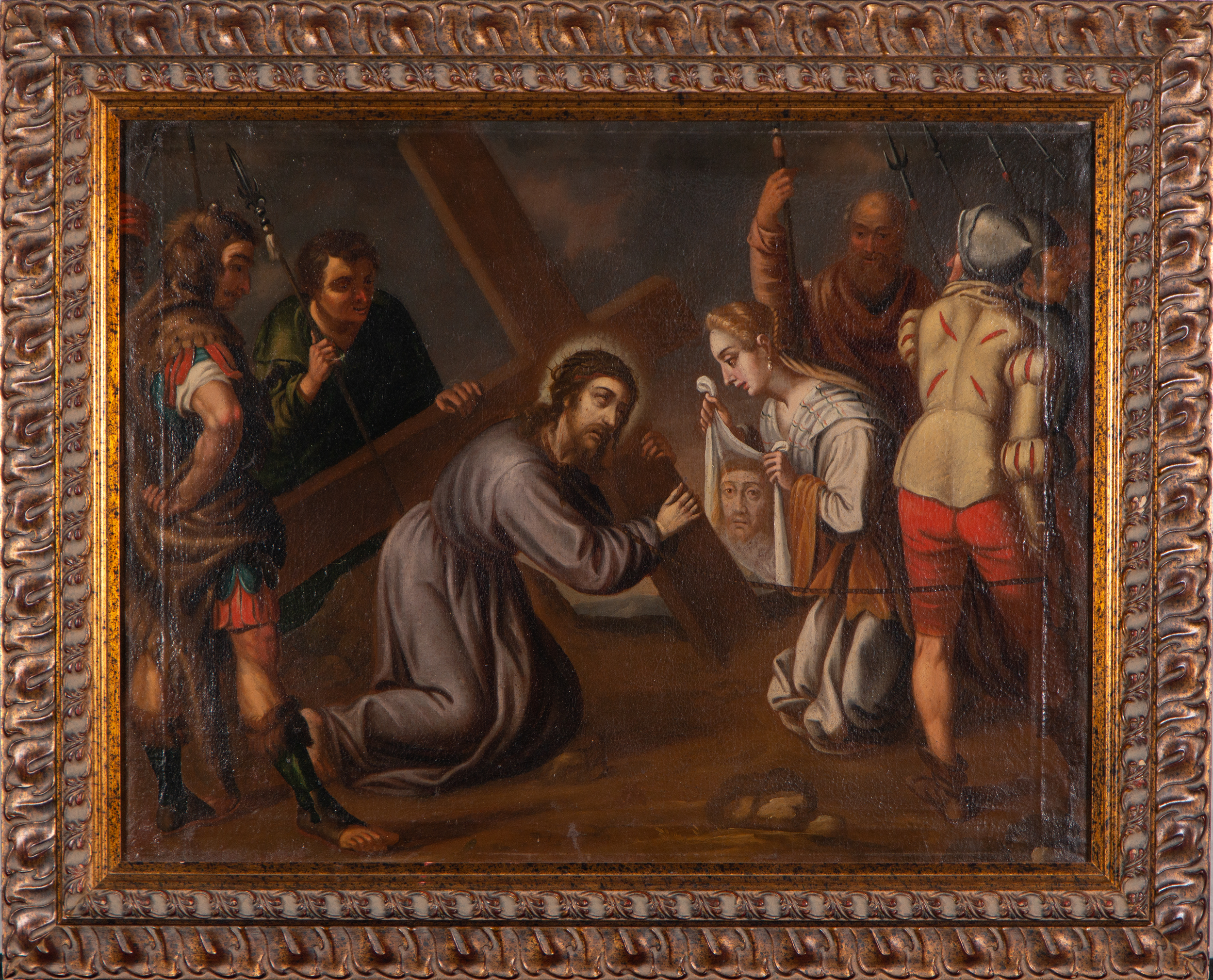 Christ Carrying the Cross, Italian school of the 17th century