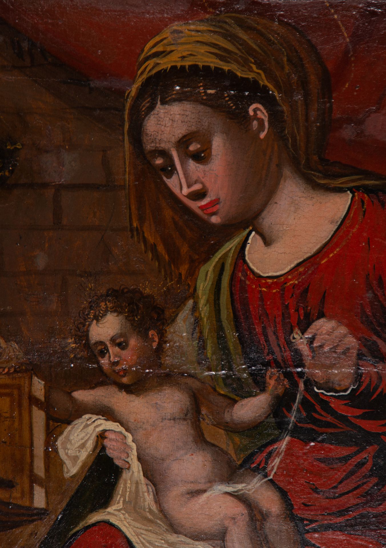 Presentation of the Child Jesus in the Temple, Italian school of the 16th century - Image 3 of 8