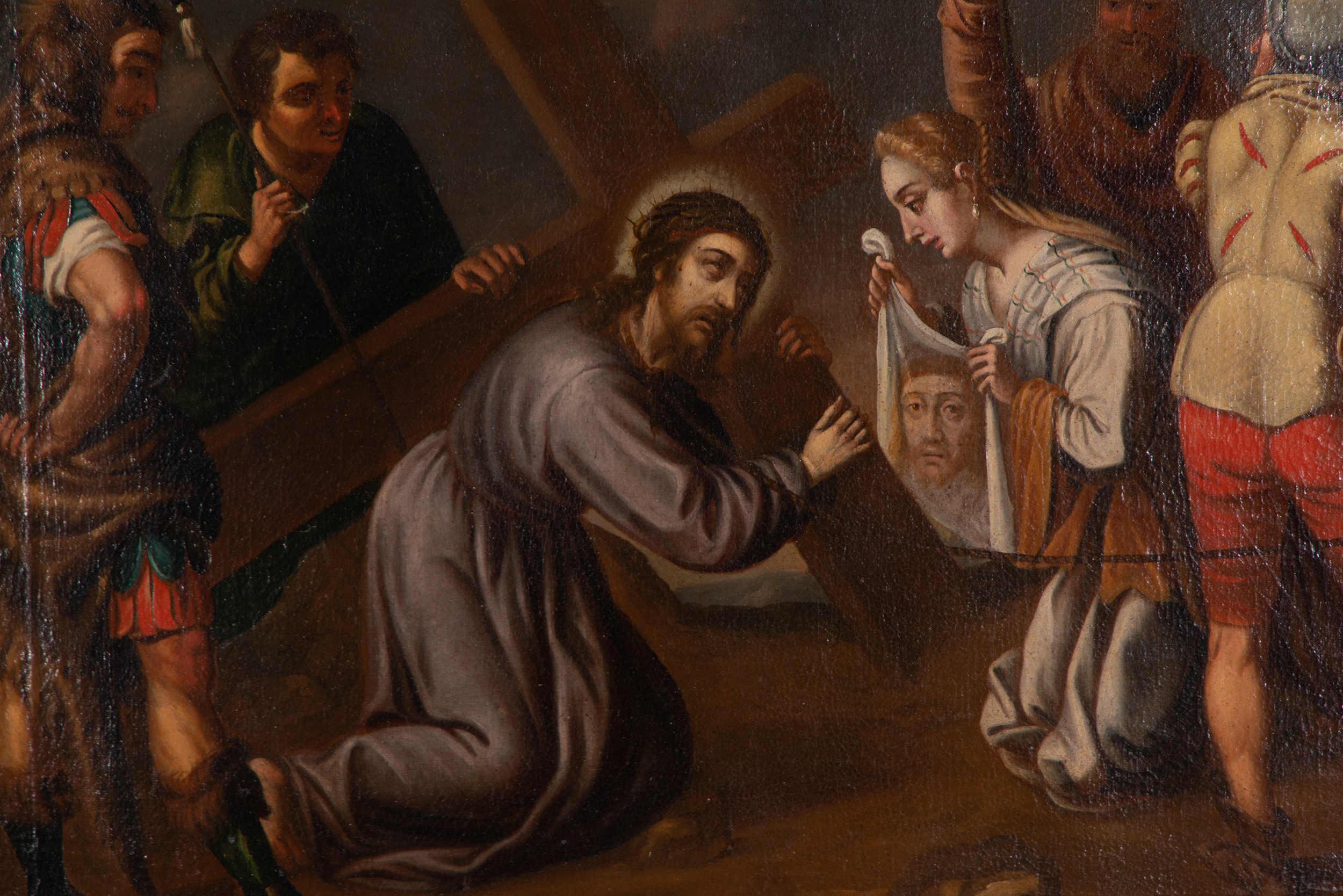 Christ Carrying the Cross, Italian school of the 17th century - Image 3 of 9