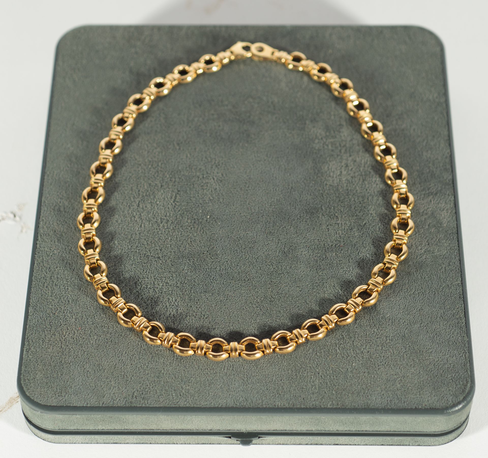 Lady necklace in solid gold, 1990s