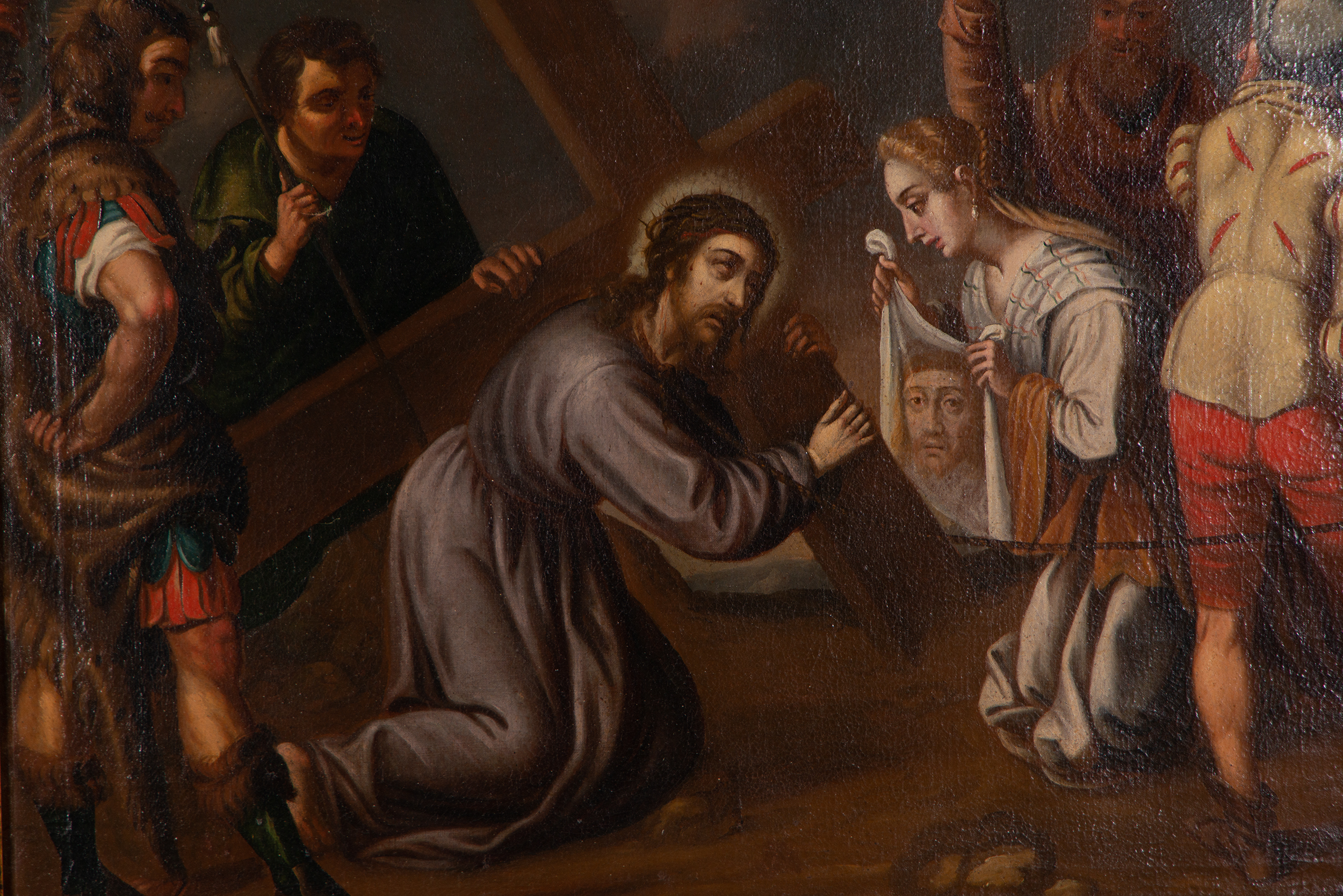 Christ Carrying the Cross, Italian school of the 17th century - Image 2 of 9
