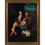 Following models of Raffaello Sanzio, Virgin Mary with Saint Anne, the Child and Saint John, 19th ce