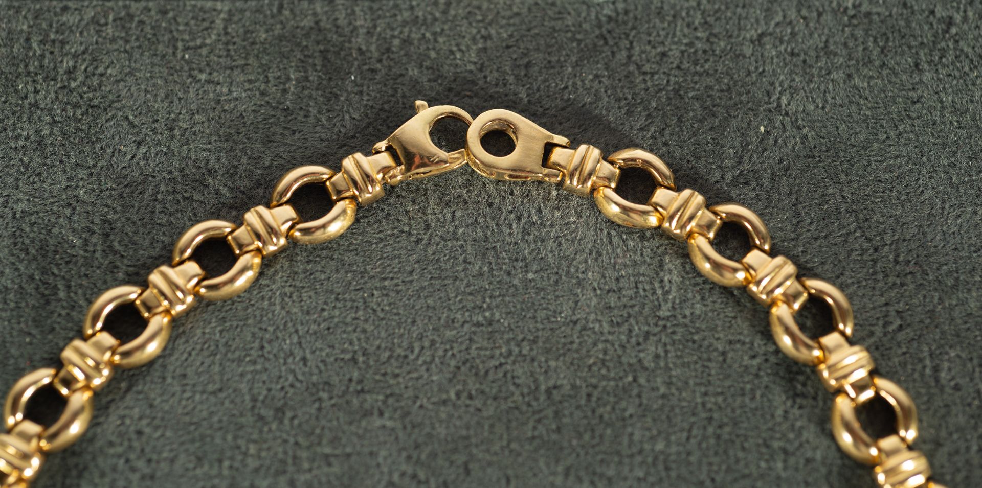 Lady necklace in solid gold, 1990s - Image 4 of 5