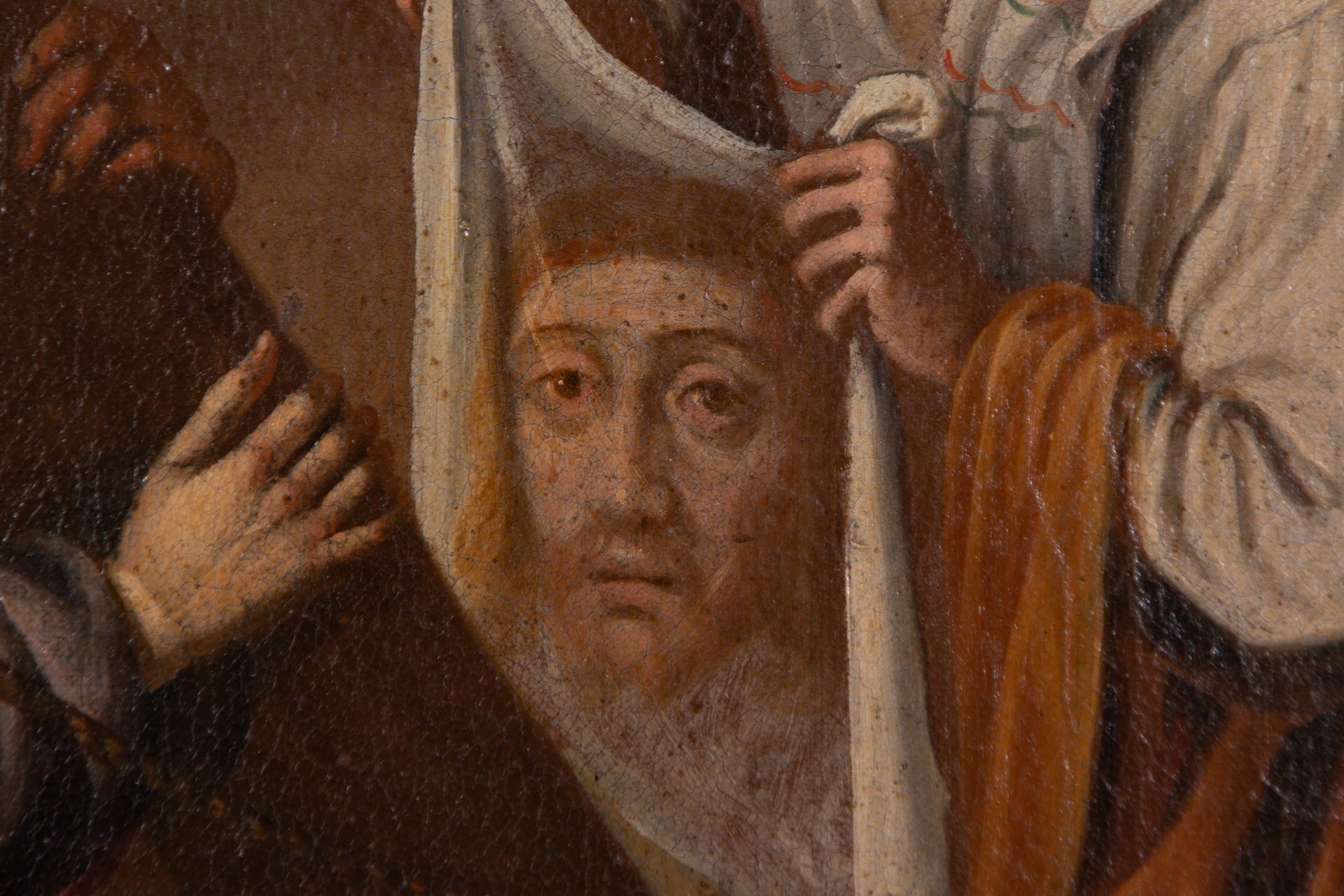 Christ Carrying the Cross, Italian school of the 17th century - Image 8 of 9