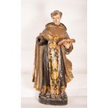 Carving of Saint Vincent Ferrer, Spanish school of the 17th century