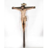 Christ on the Cross, 18th century colonial school, New Spain