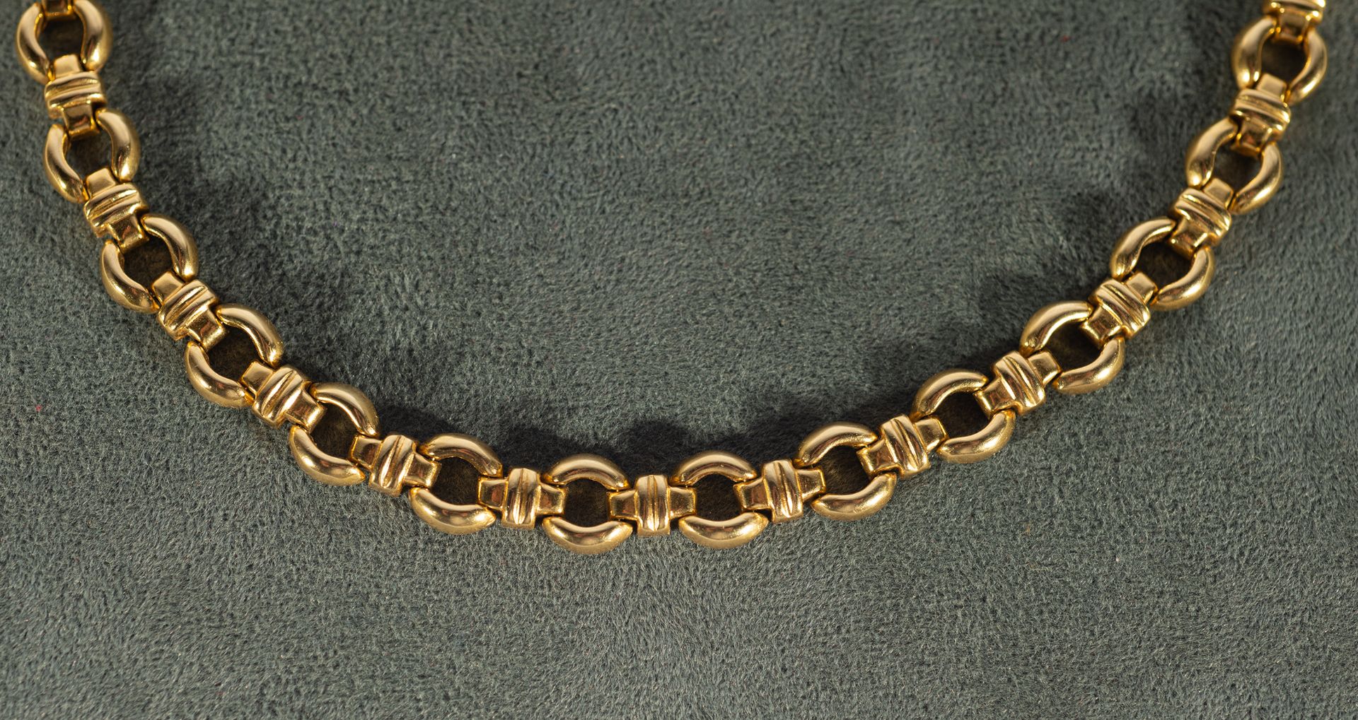 Lady necklace in solid gold, 1990s - Image 2 of 5