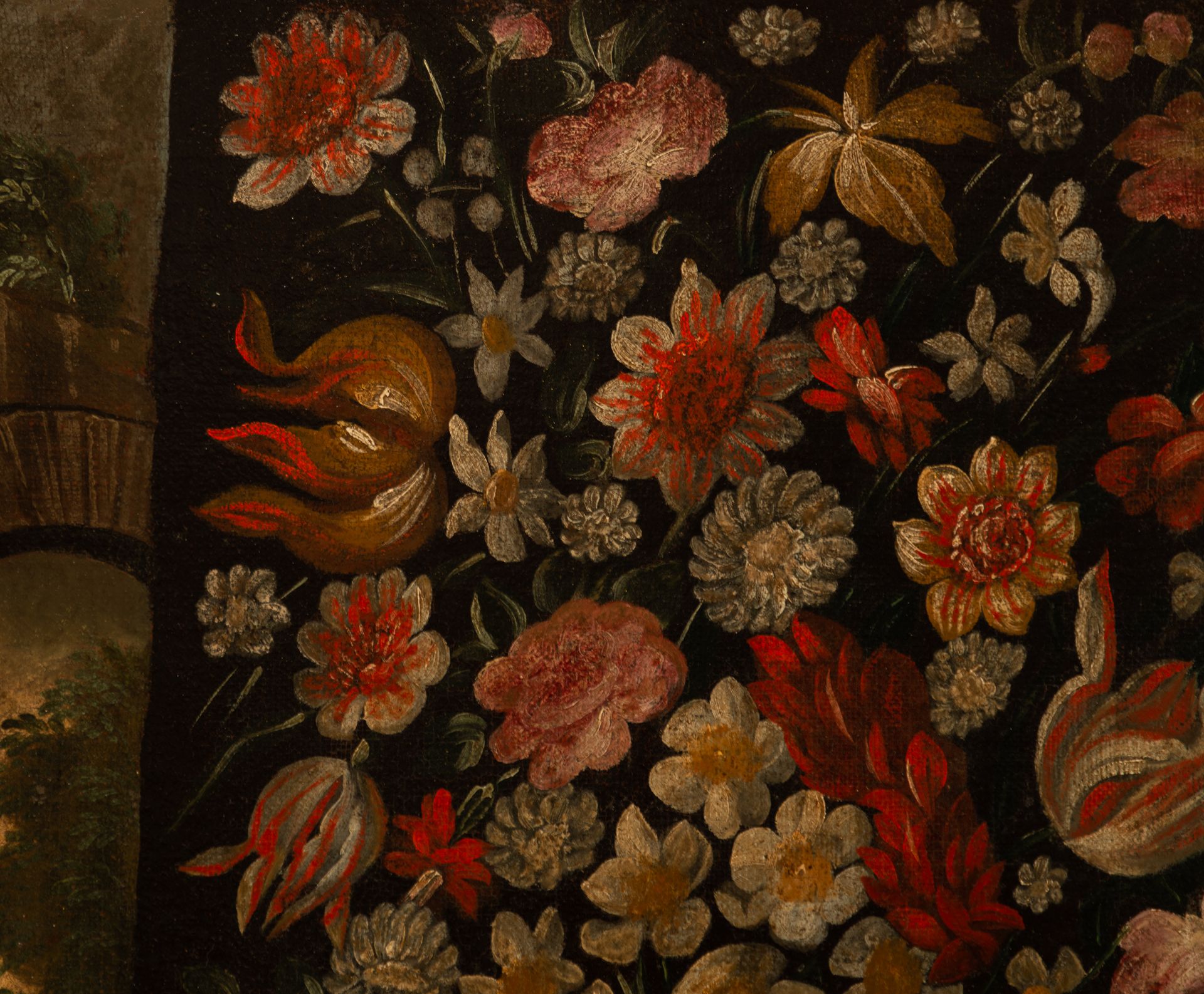 Still Life with Flowers and Parrot, 17th century Mallorca school - Bild 5 aus 7