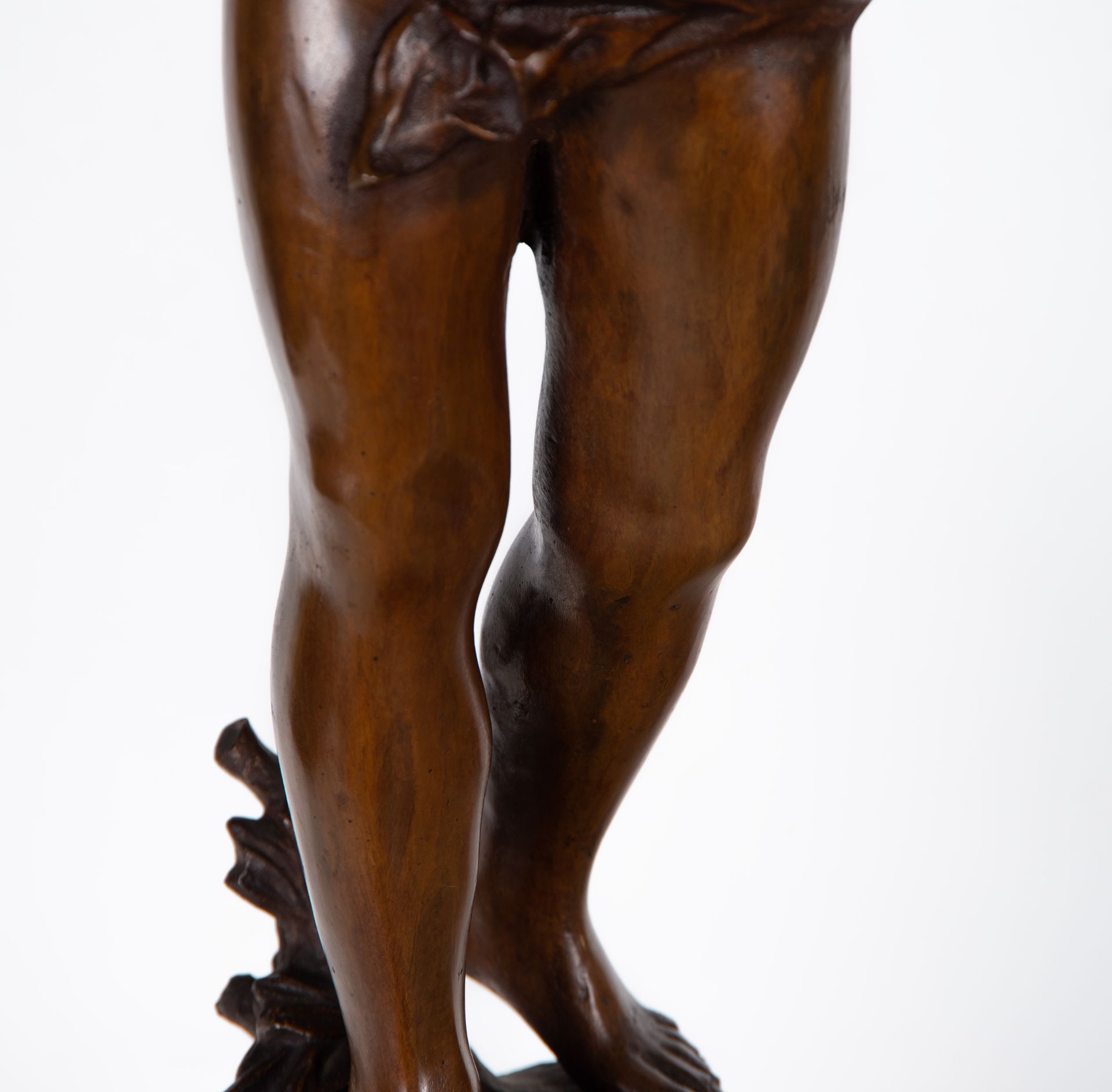 Figure of a Boy in patinated Bronze, French school of the XIX century - Image 6 of 8