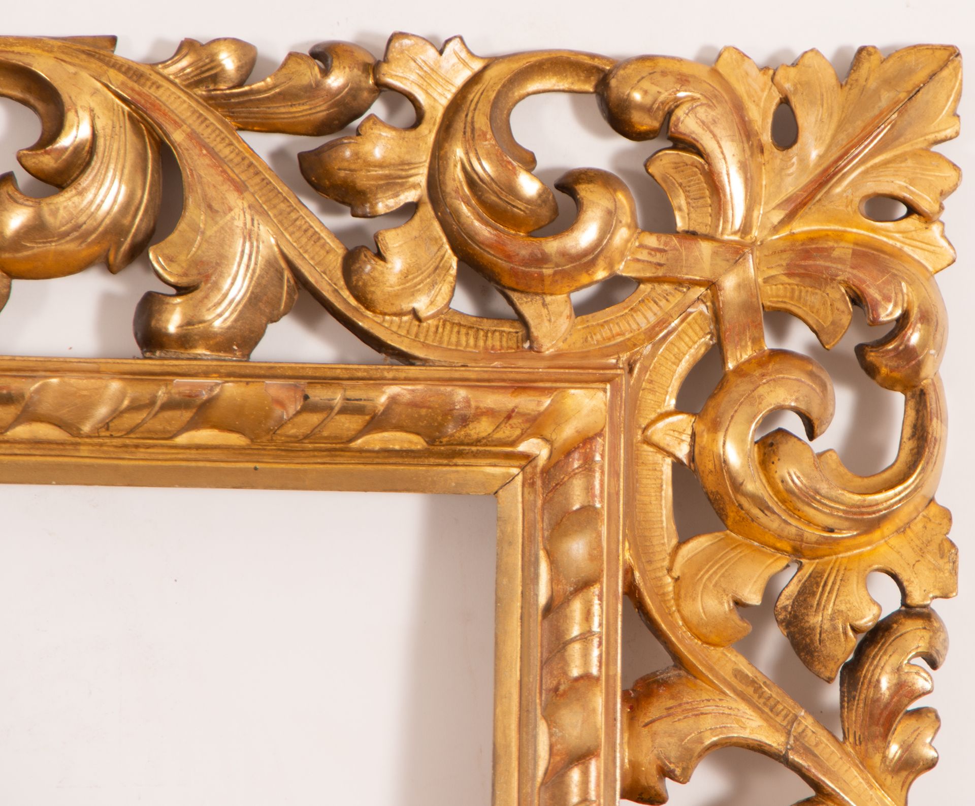 Gilt Wood Rococo Style Frame, 19th Century