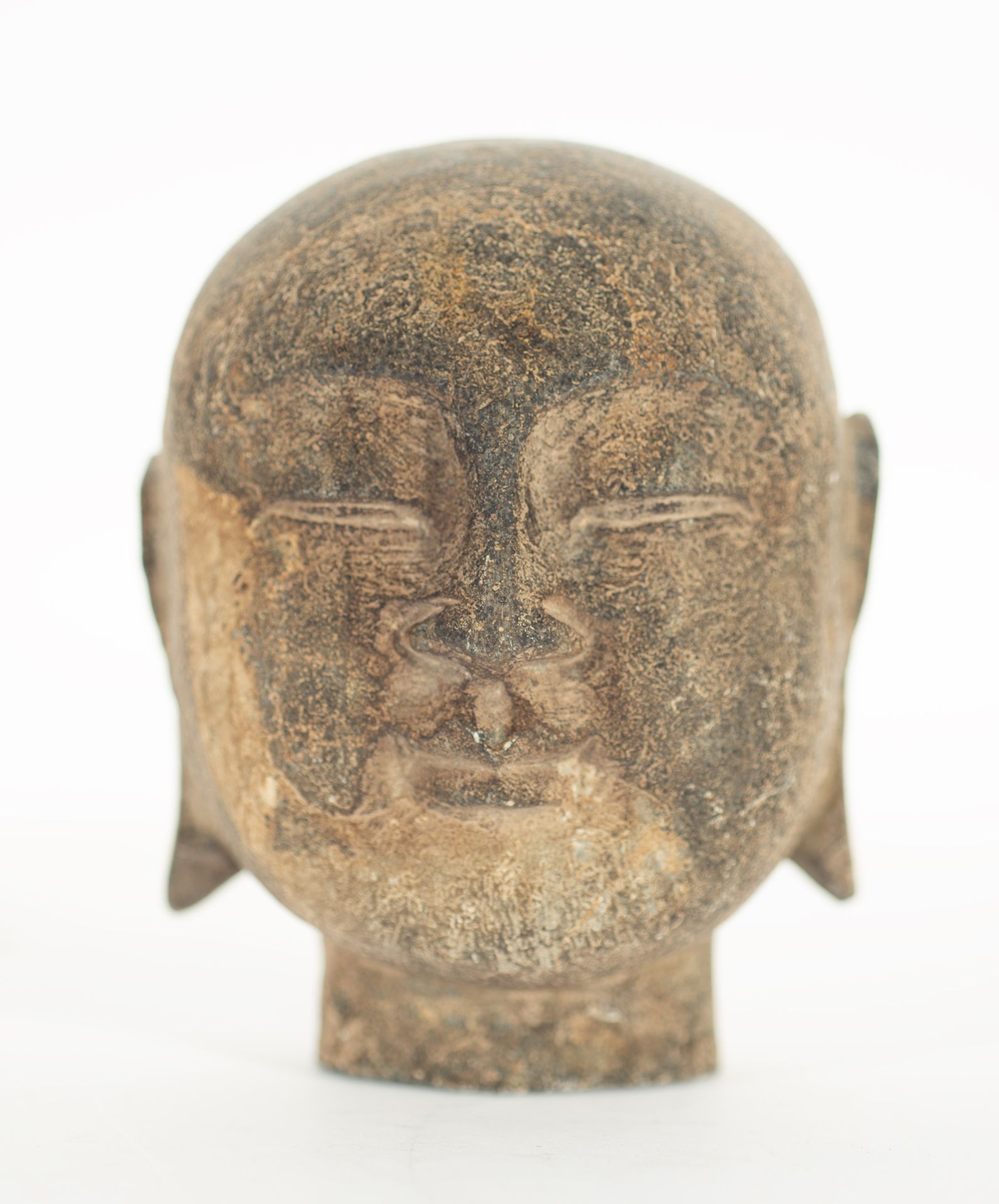 Buddha head, China, possibly Ming period, 16th - 17th century