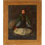 Portrait of an Oriental Lady, 19th century French school, circle or follower of Clauder Monet (Paris