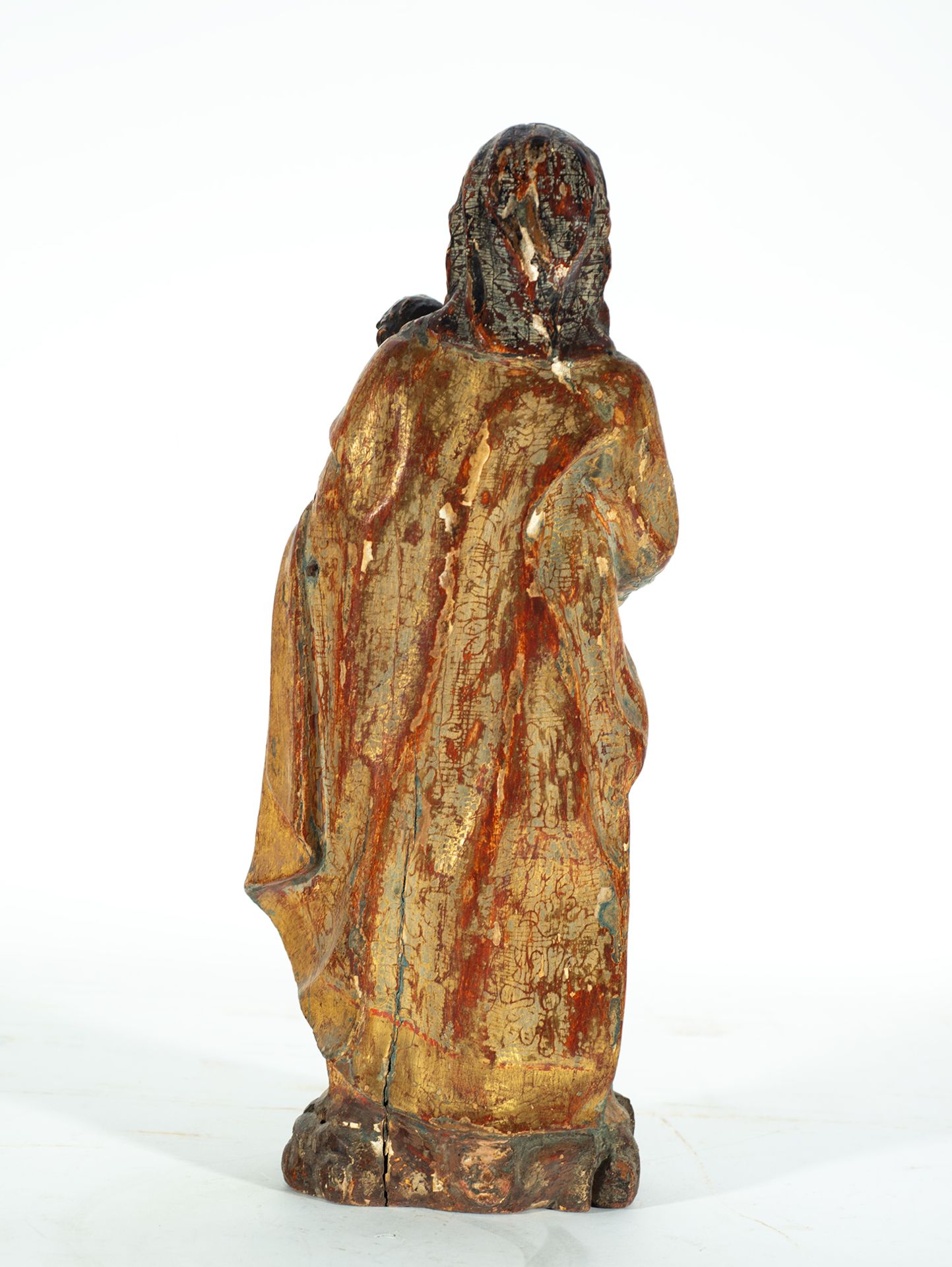 Virgin with Child, Castilian school of the 16th century - Bild 3 aus 3