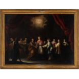 THE WEDDING OF MARY, ATTRIBUTED TO FRANCISCO ANTOLÍNEZ, SEVILLIAN SCHOOL OF THE 17TH CENTURY