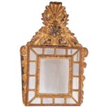 18th Century Colonial Style Cornucopia Mirror