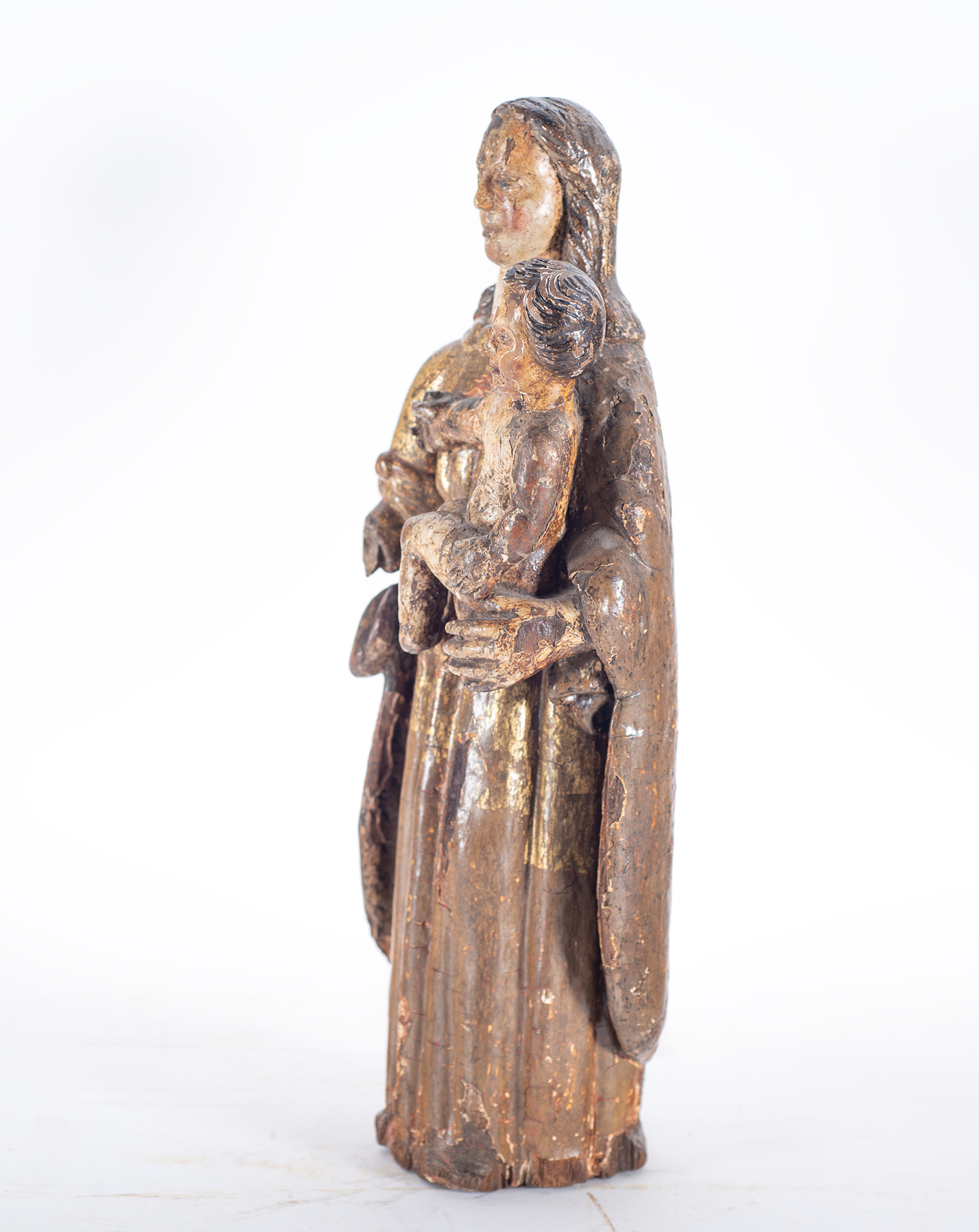 Virgin with Child, Castilian school of the 17th century - Image 5 of 6