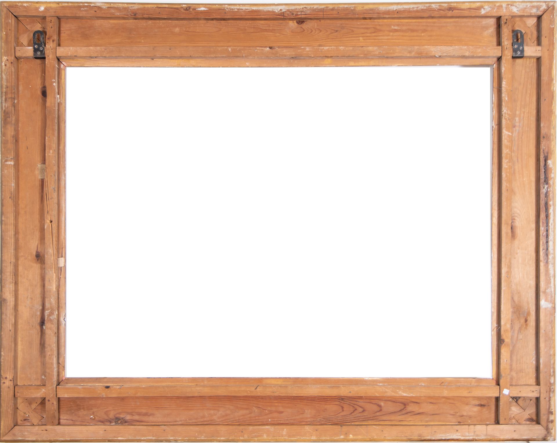 Large French Gilt Frame in Wood and Gilt Stucco, 19th century - Bild 7 aus 7