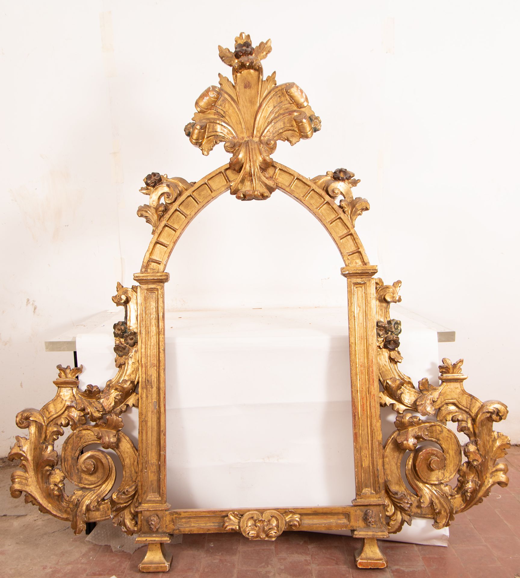 Important Frame for Baroque Altarpiece, 18th century