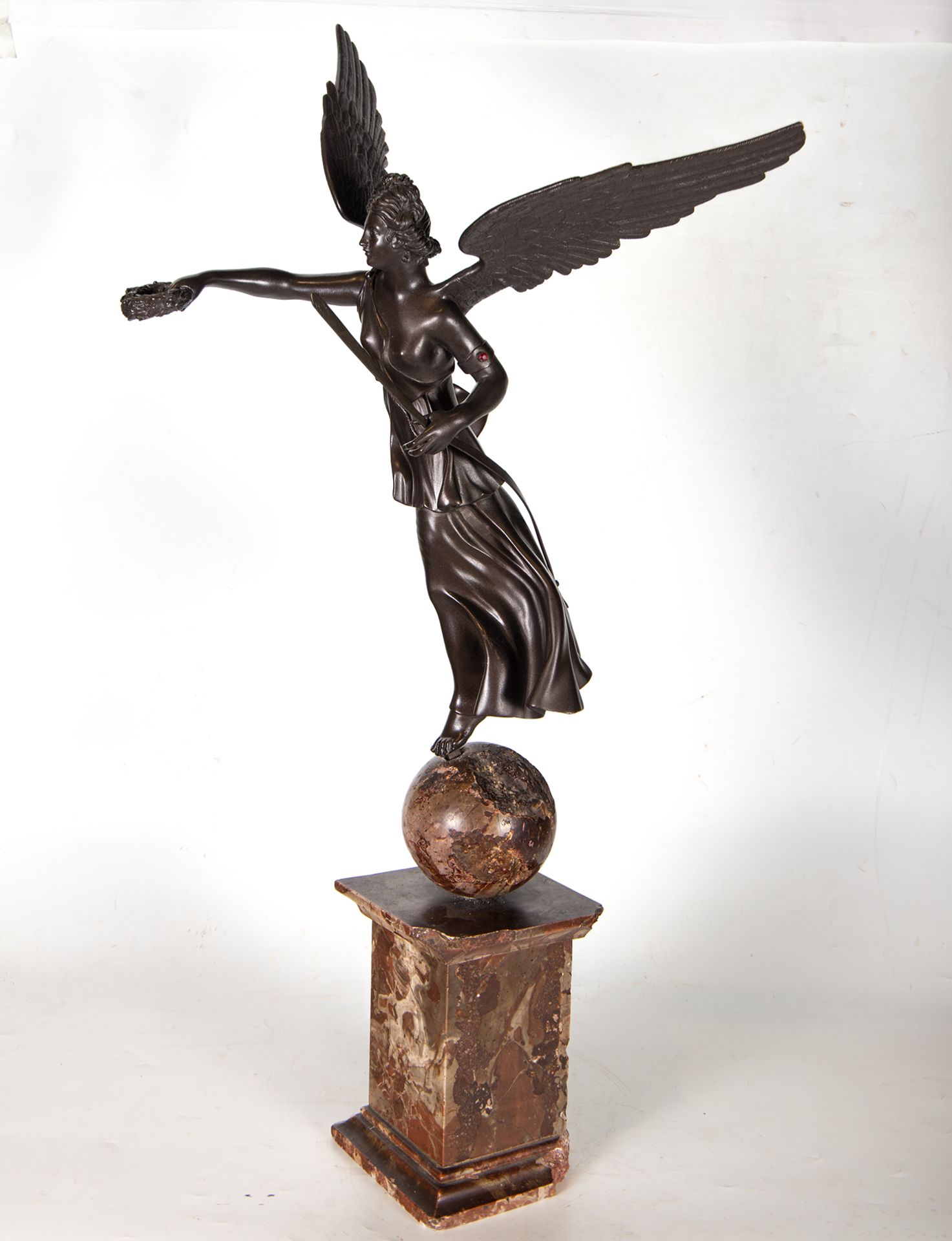 Goddess of Concord in patinated bronze, Italian school of the 19th century - Bild 6 aus 13