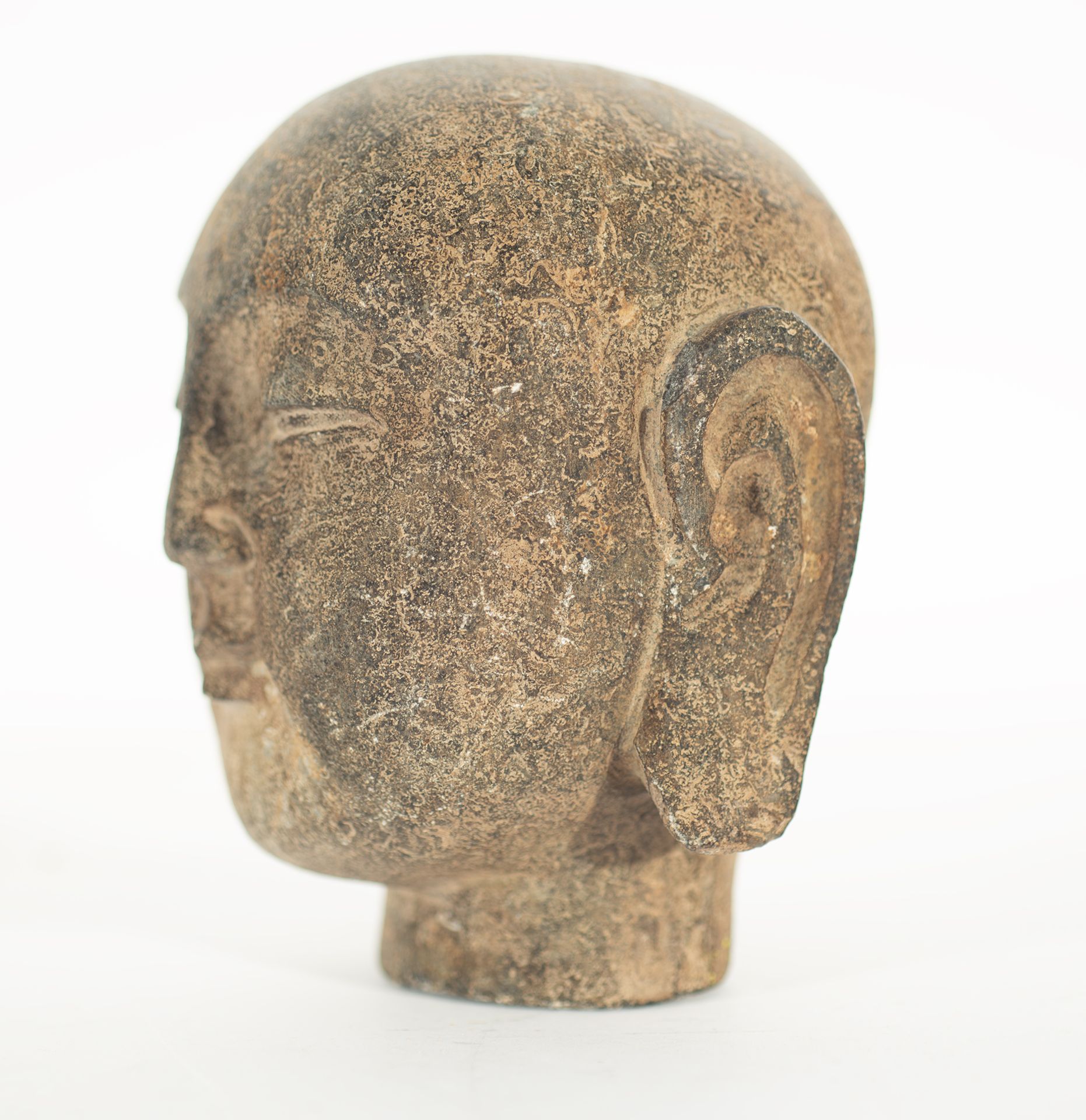 Buddha head, China, possibly Ming period, 16th - 17th century - Image 2 of 5