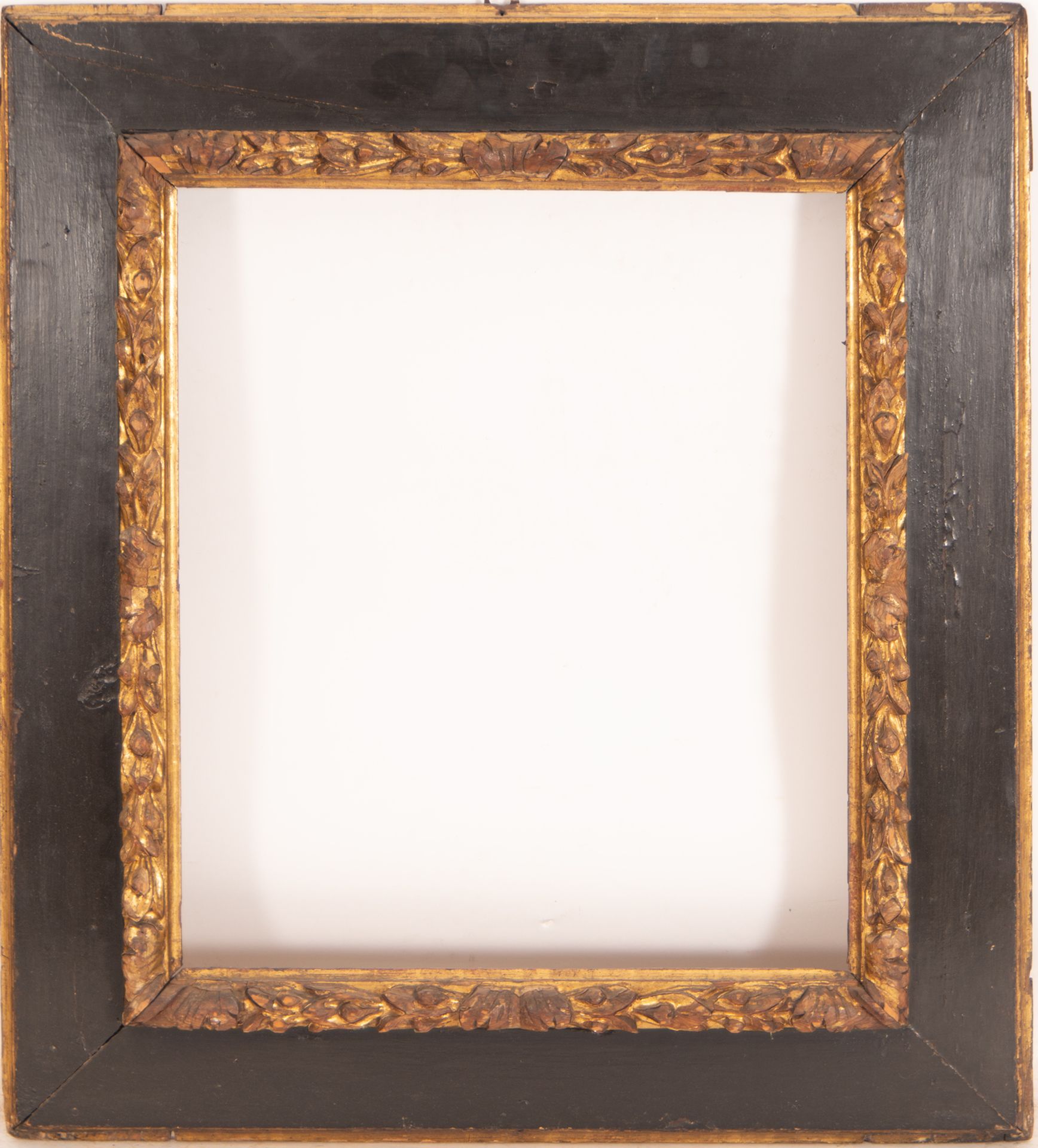 Spanish Black and Giltwood Frame, 17th - 18th centuries