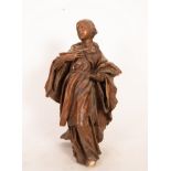 Wood carving of Mary Magdalene, Italian school of the 17th - 18th centuries