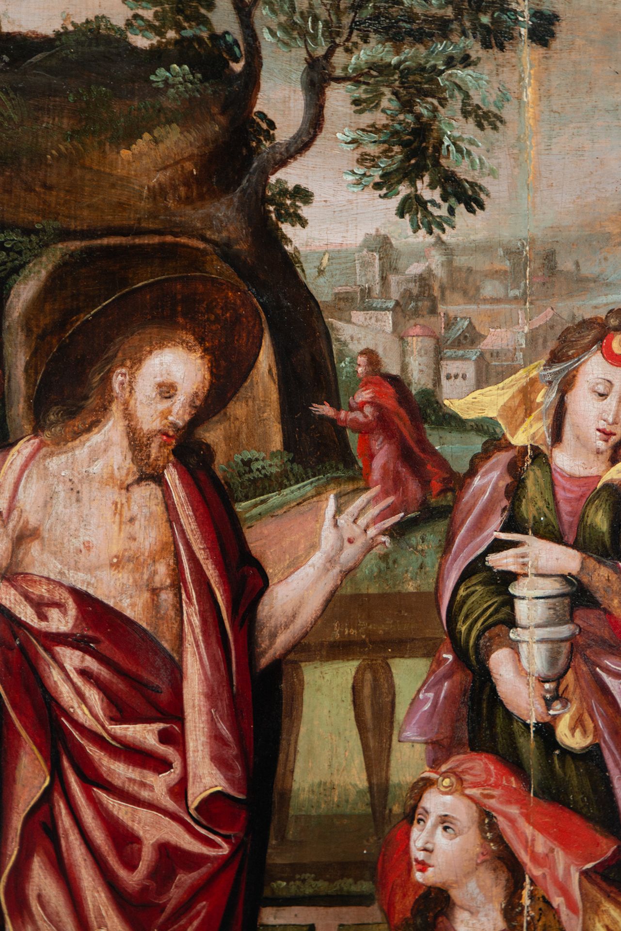 Risen Christ, Italo-Flemish school of the 16th century - Bild 2 aus 6