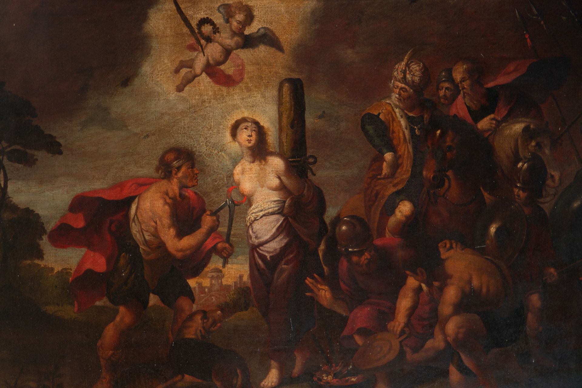 The Martyrdom of Santa Águeda de Catania, Italian school of the XVII - XVIII centuries - Bild 2 aus 7