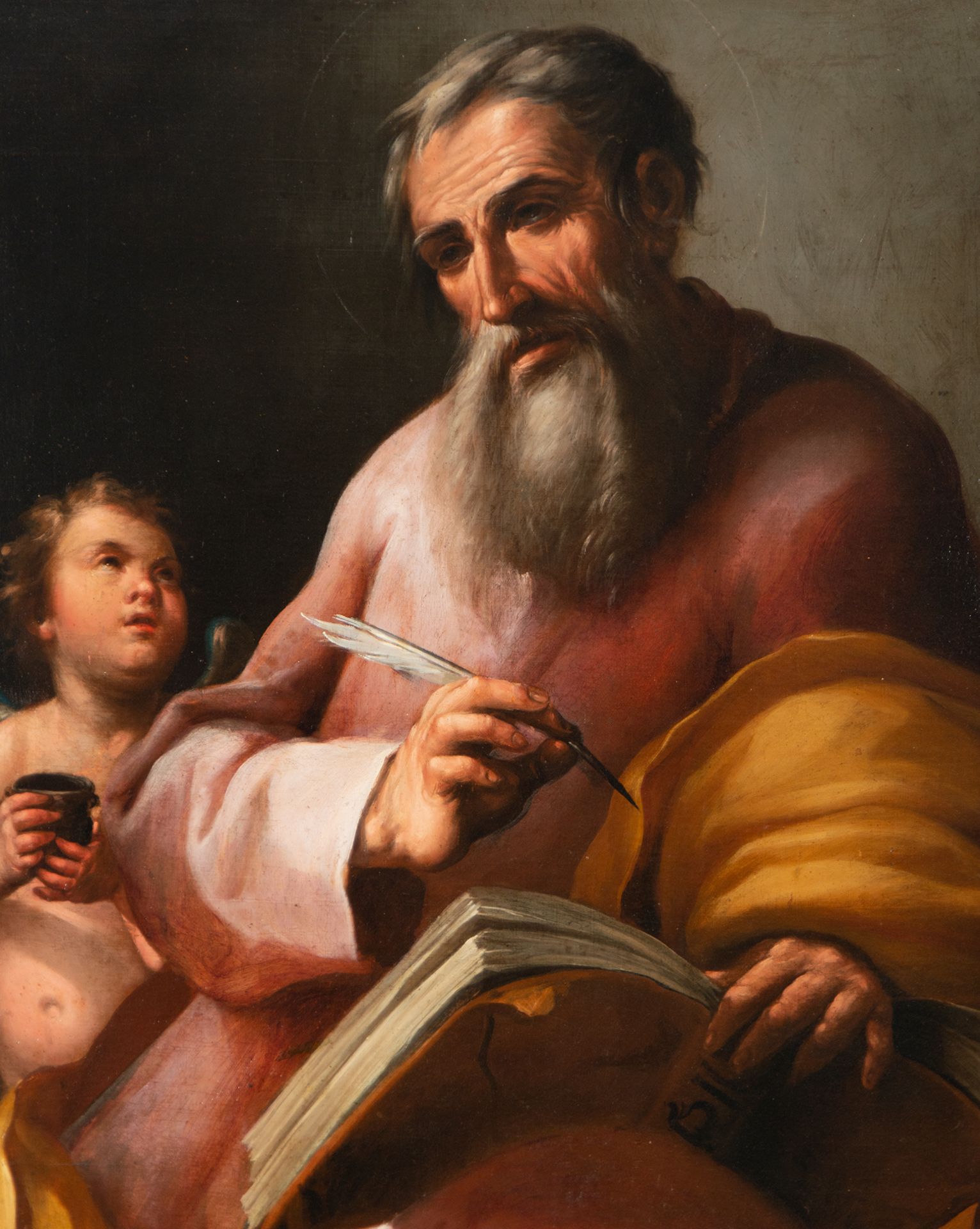 Saint Matthew with Angel, in the manner of Juan del Castillo (c. 1593-1657), Sevillian school of the - Bild 2 aus 6