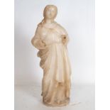 Virgin in Alabaster, German school of the 16th century