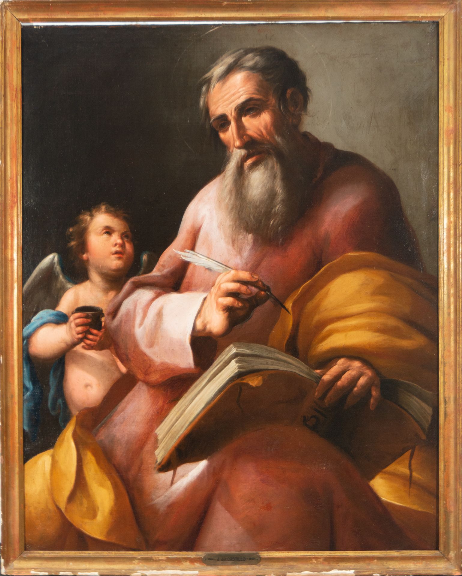 Saint Matthew with Angel, in the manner of Juan del Castillo (c. 1593-1657), Sevillian school of the