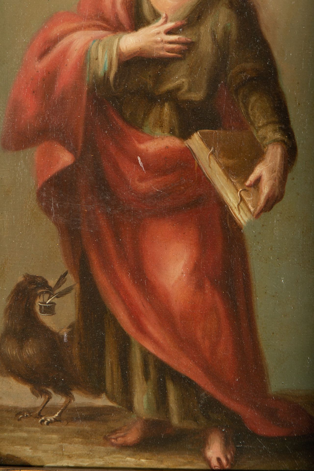 Saint John the Evangelist, 18th century Italian school - Image 3 of 5