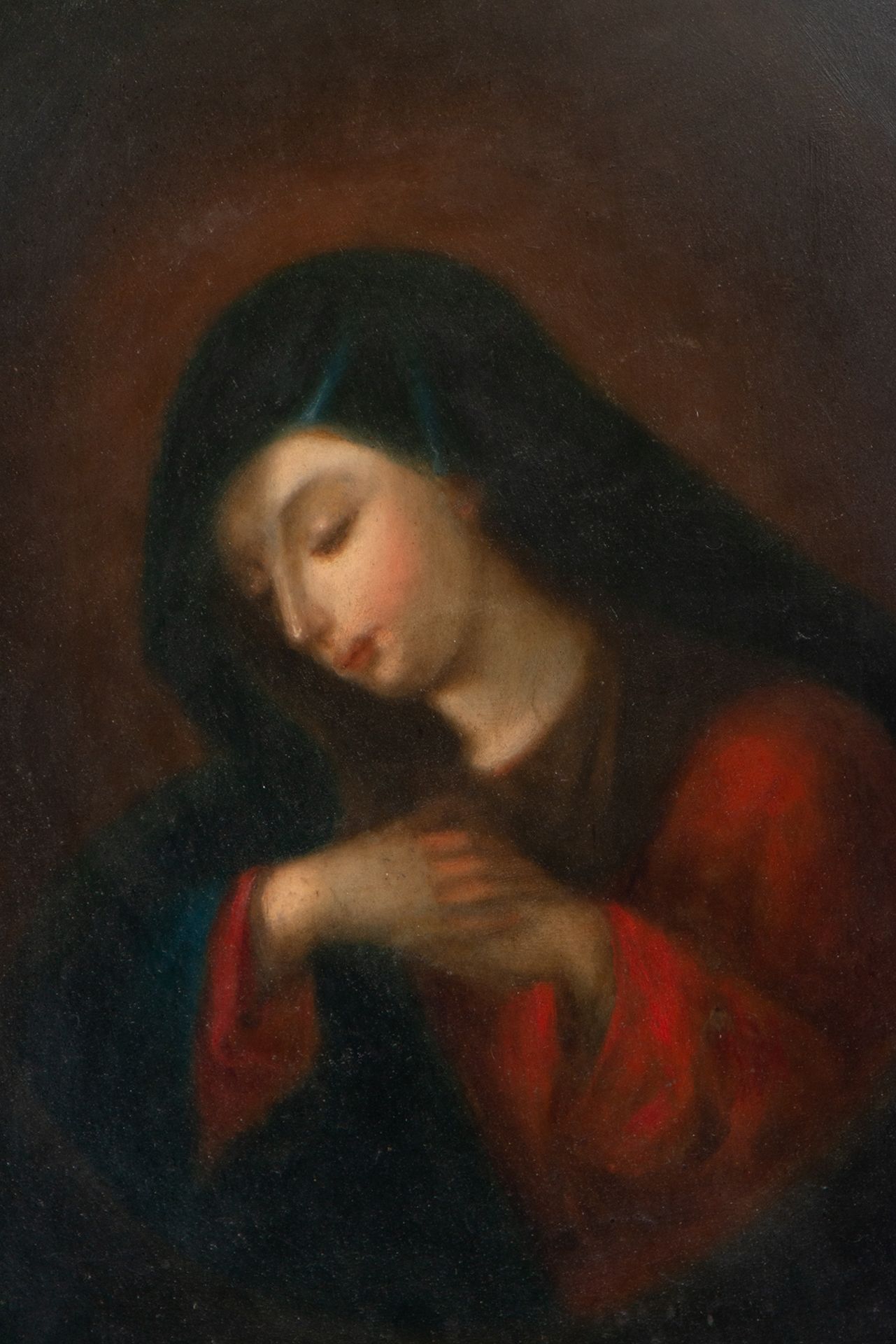 Mater Dolorosa, 18th century colonial school - Bild 2 aus 4