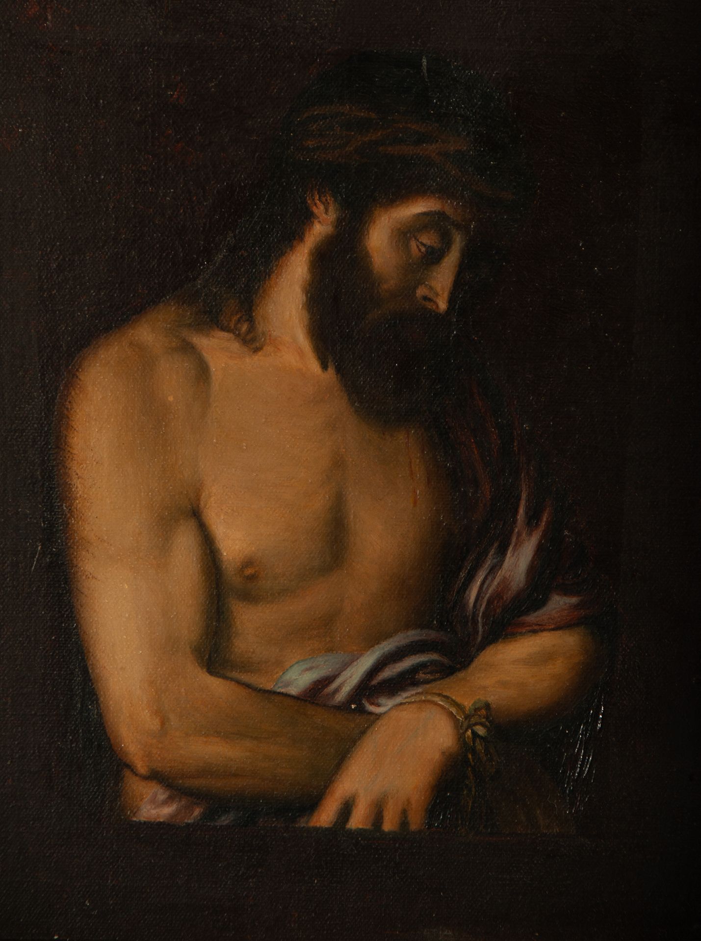 Christ Ecce Homo, Italian school of the 20th century - Bild 2 aus 5