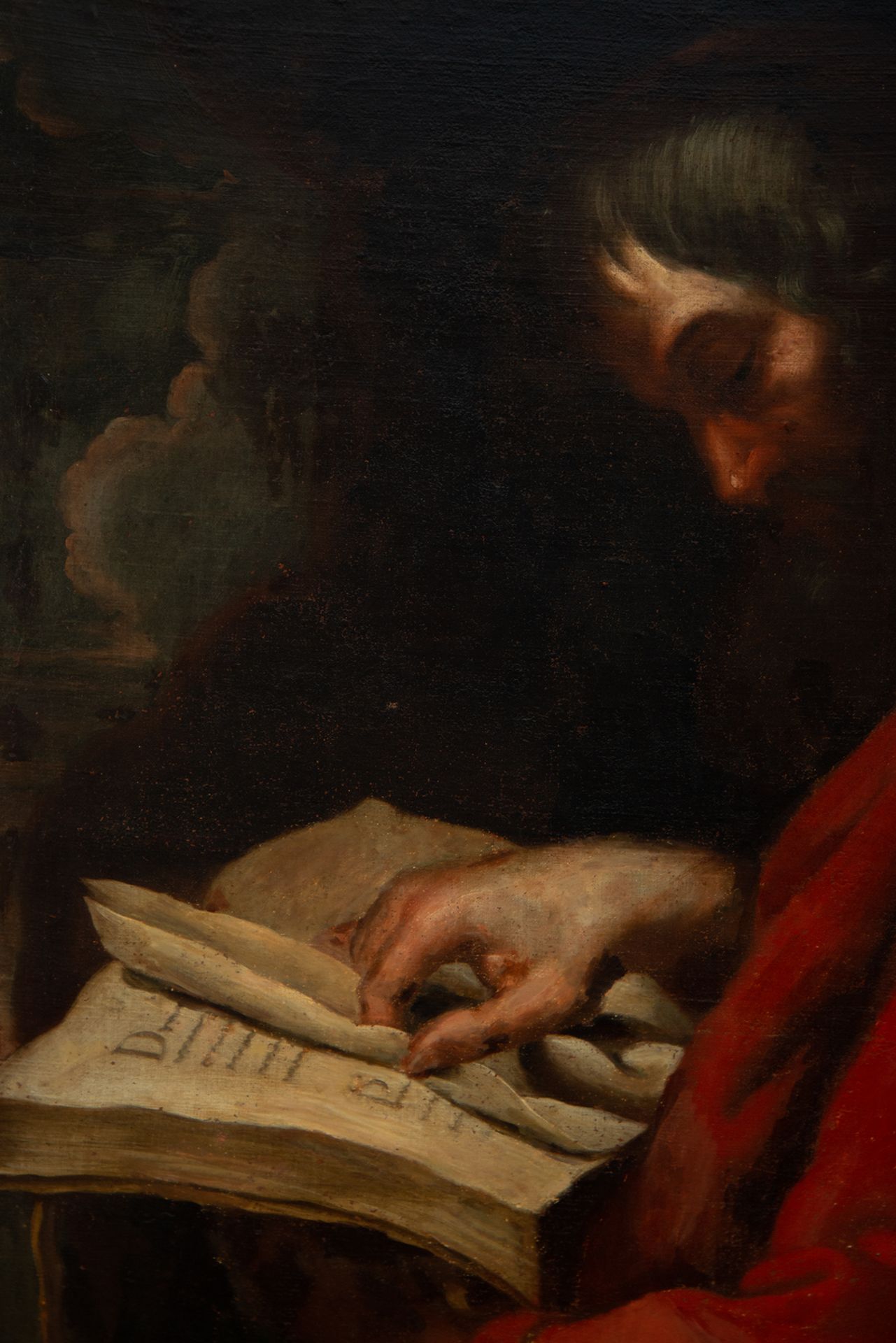 Saint Jerome in Reading, Italian school of the 17th century - Image 3 of 5