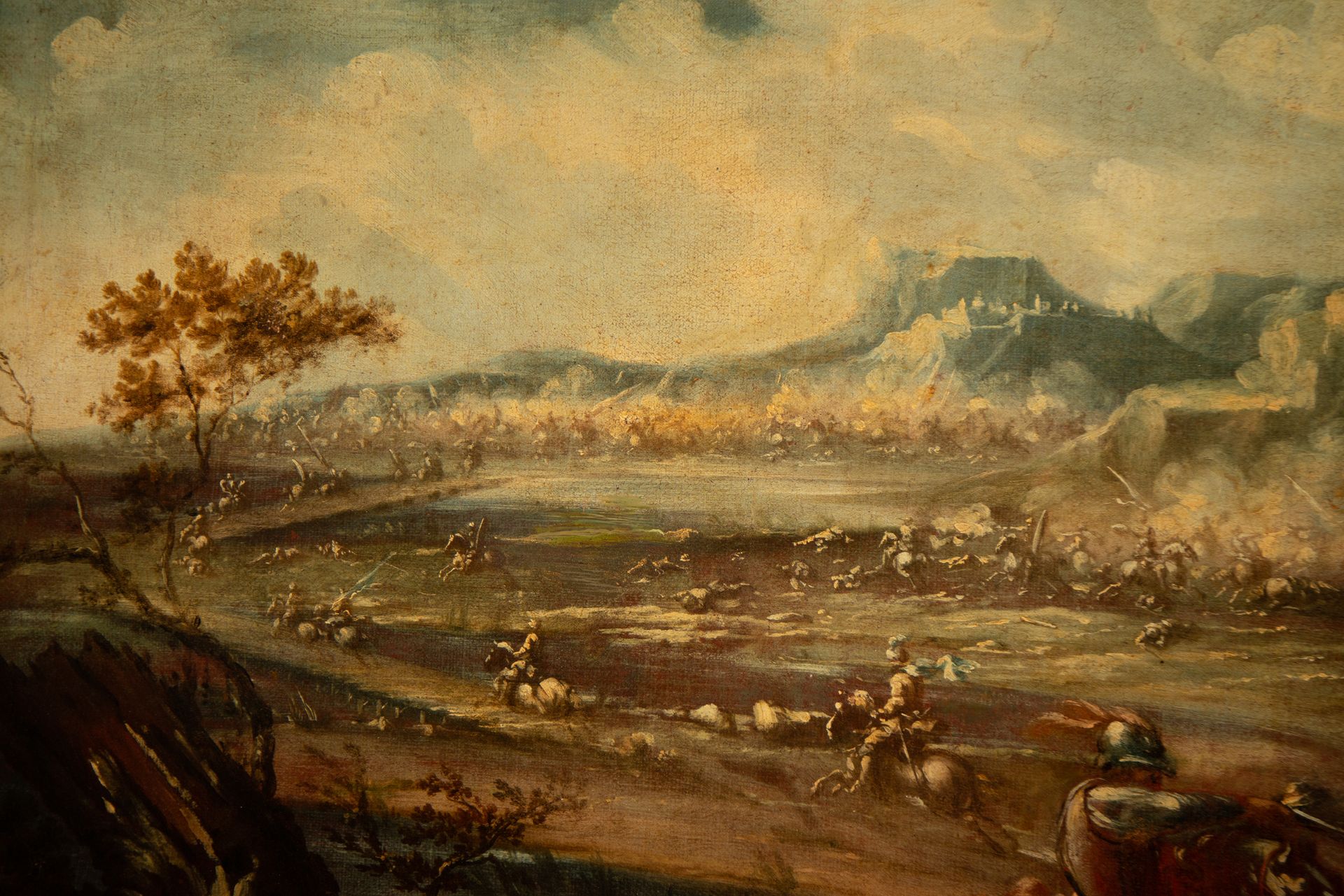 Pair of Scenes from the Battle of Vienna, Italian school of the XVII - XVIII centuries - Bild 6 aus 13